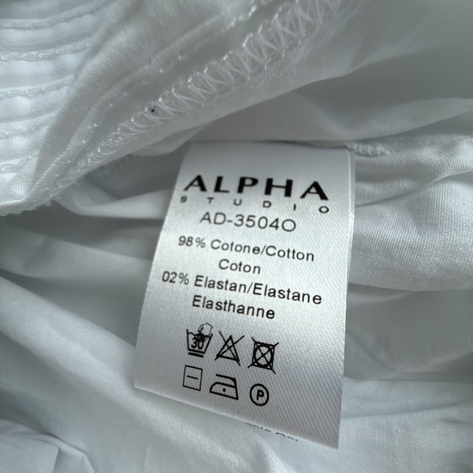 Alpha Studio White Cotton Poplin Maxi Dress Sleeveless Size 44 L NWT Italy