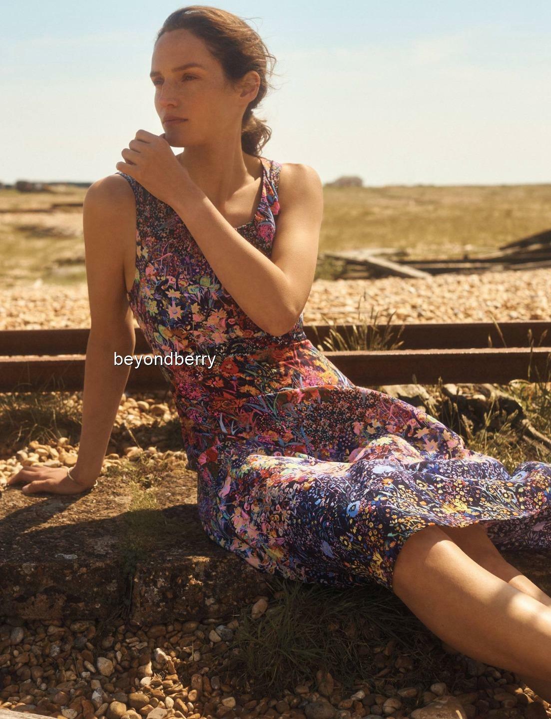 NEW Anthropologie Larkspur Midi Dress by Maeve Size 4