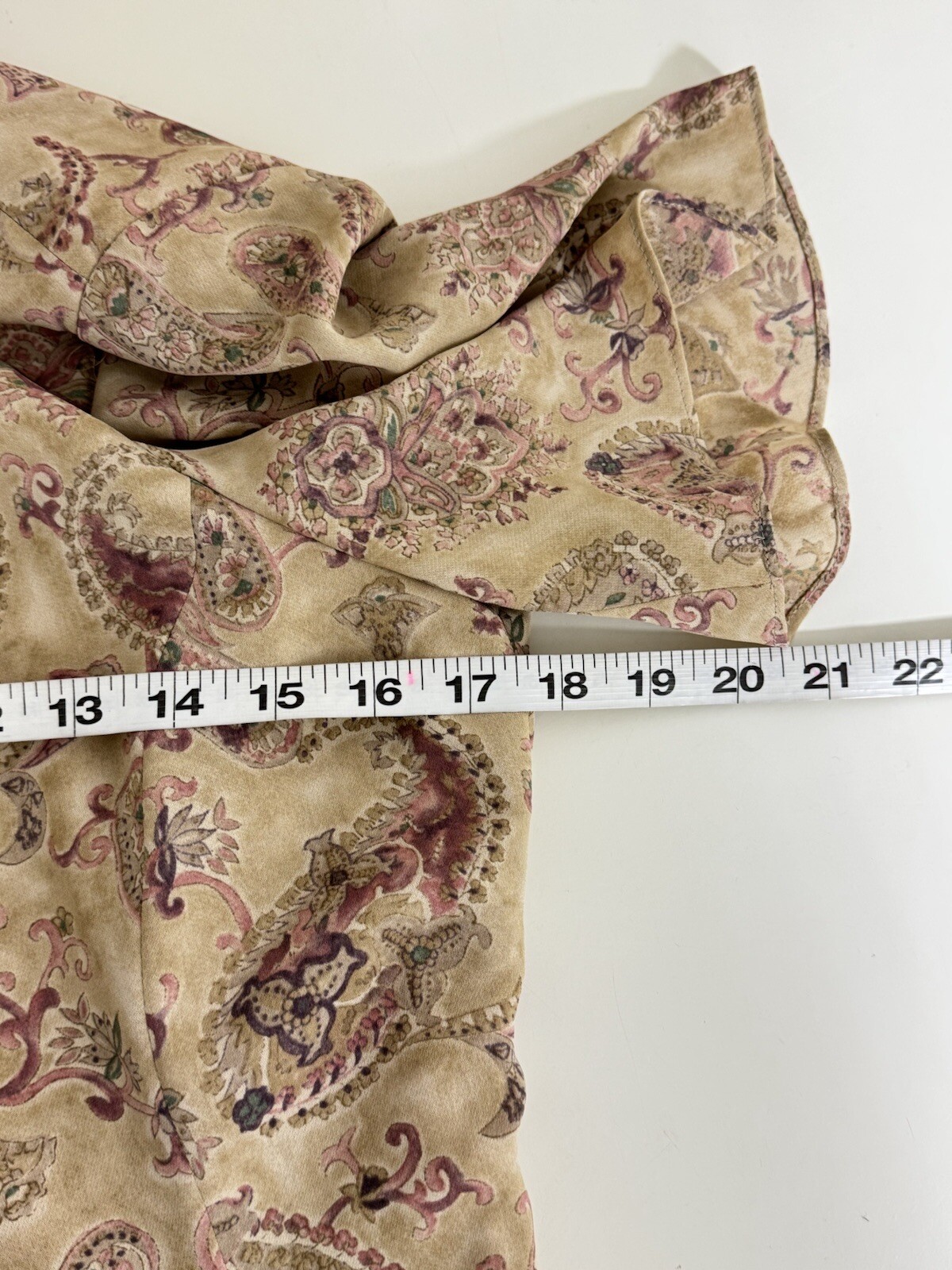 VTG Liz Claiborne Collection Wrap Dress Long Midi Floral Paisley Size 8 Romantic