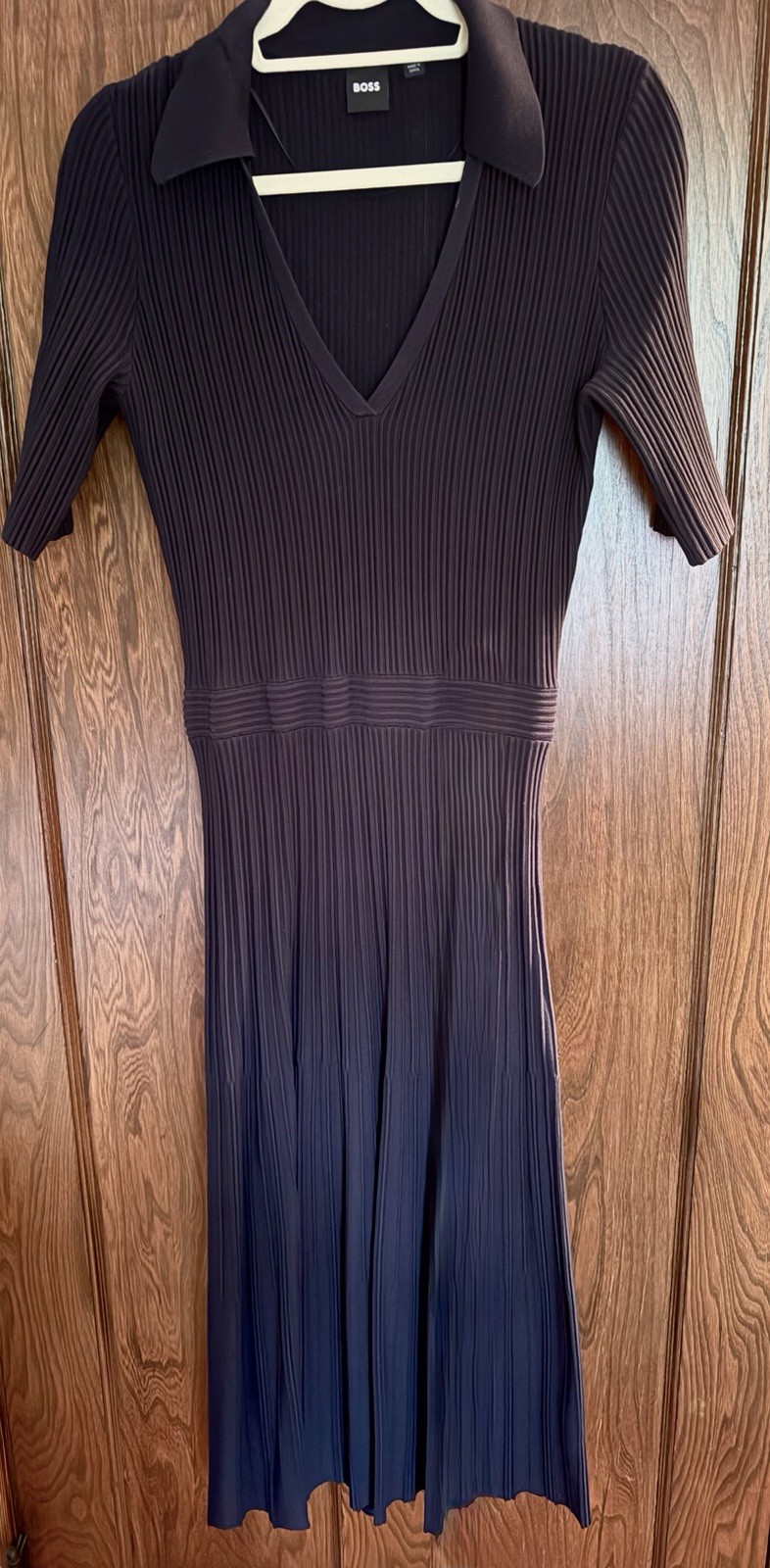 Boss Women’s Knit Dress Navy Size Small