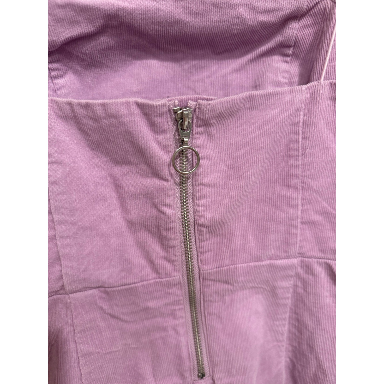 Urban Outfitters Lavender Corduroy Mini Dress Purple Spaghetti Strap Size 6