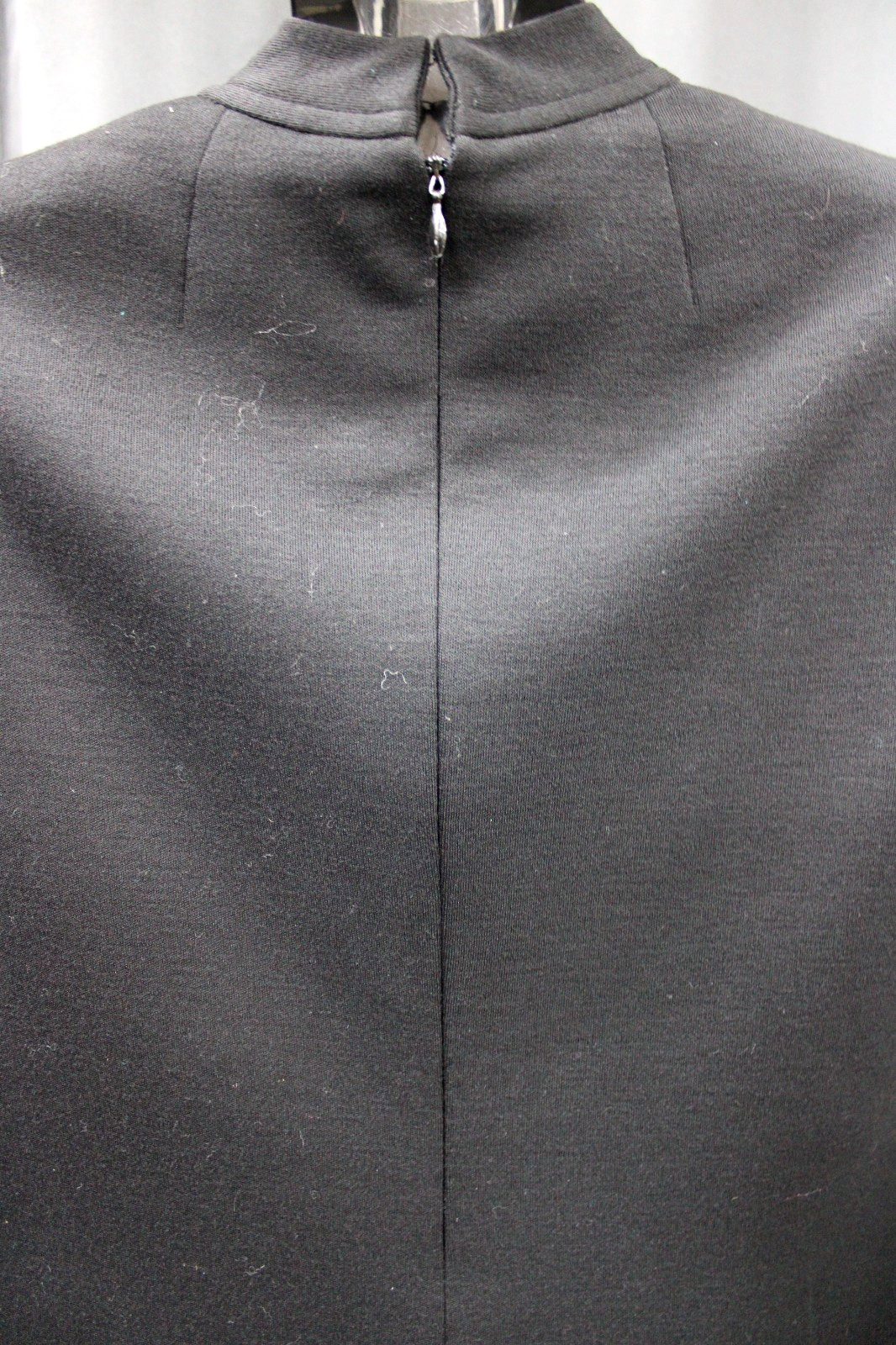 Adele Simpson Neiman Marcus IGLWU Black Long Sleeve Dress