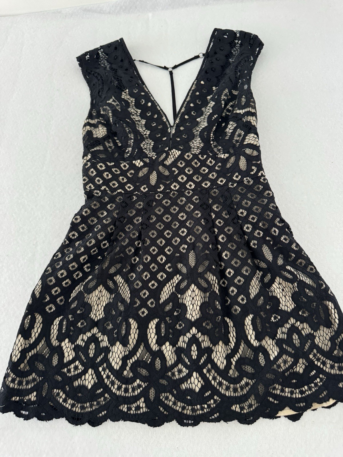 Boho/ Festival/Free People Dress Black/size 6