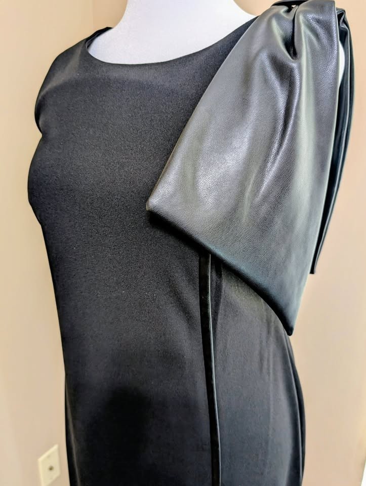 Shelby and Palmer Classy Black Sleeveless Dress – NEW