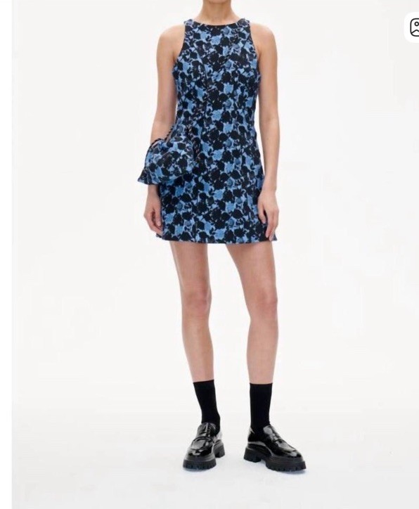 Baum Und Pferdgarten Albie Floral Jacquard Mini Dress size EU36 US2-4
