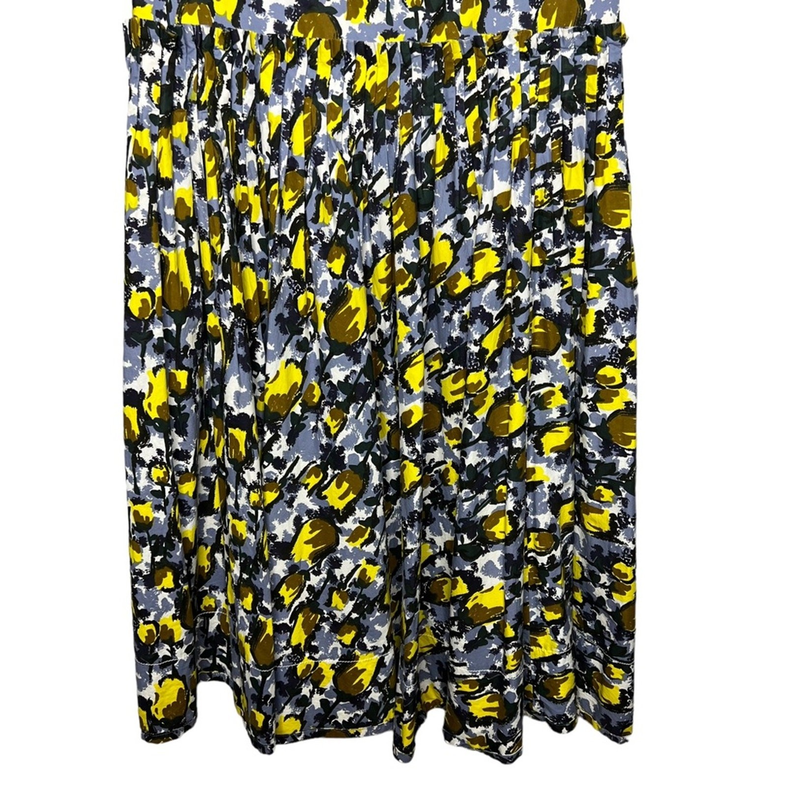 Marni Citrus Full Skirt Dress