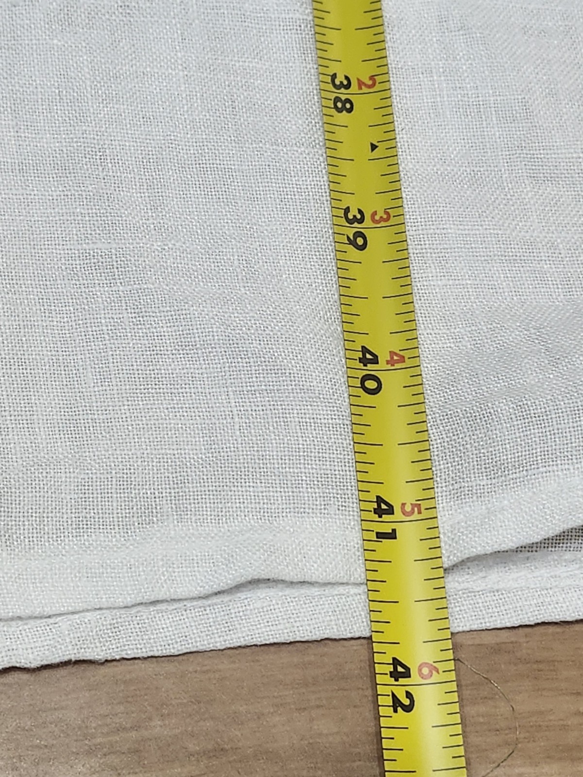 Valentina Naldi Dress 100% Linen Small Made In Italy White Long Tie Shoulders