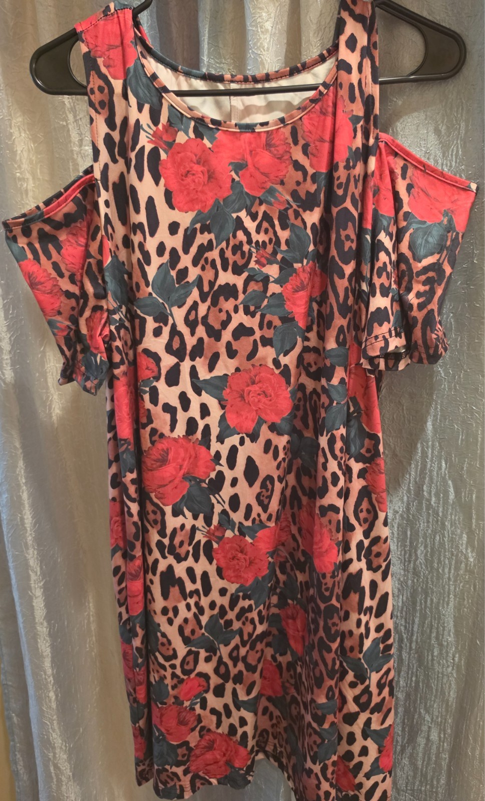 Floral Leopard dresses