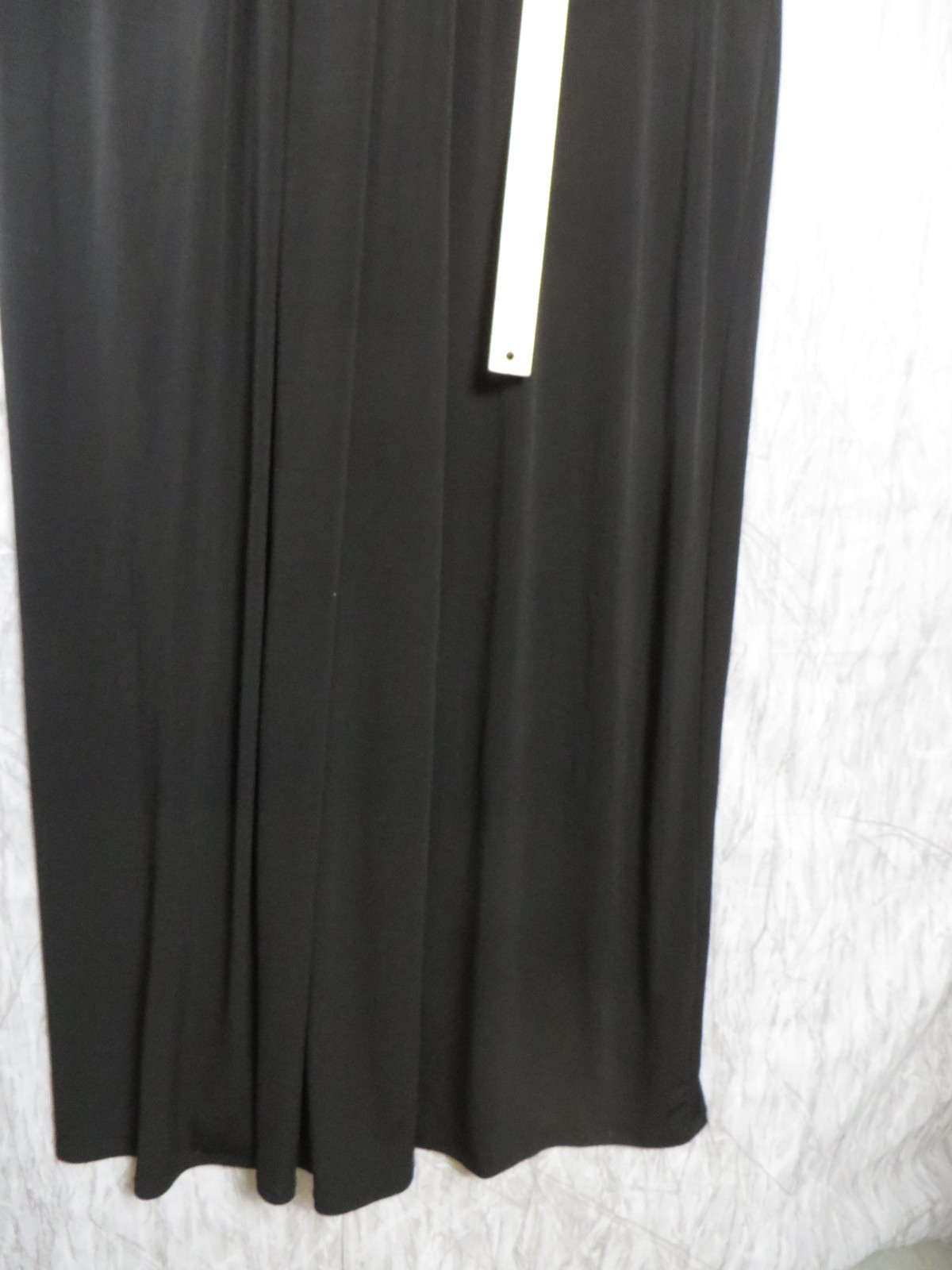 Wardrobe A Womens 16 Black Beige Lace Maxi Dress Sleeveless Evening Gown