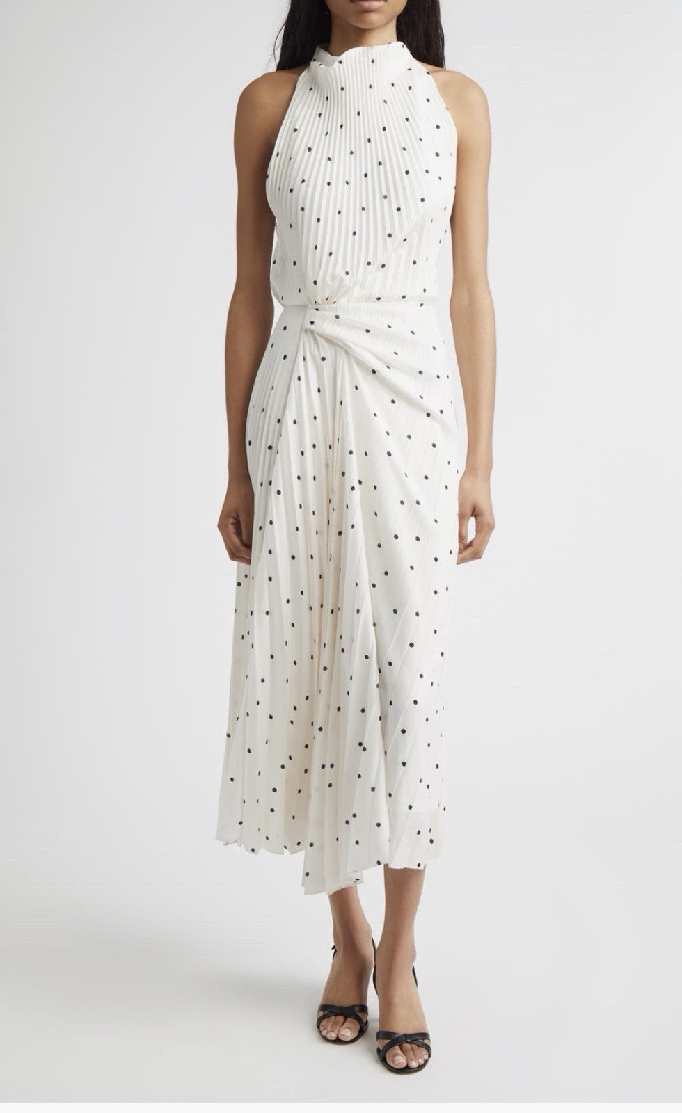 A. L. C. Pleated Midi Dress Simona NWOT Size 4 $ 795