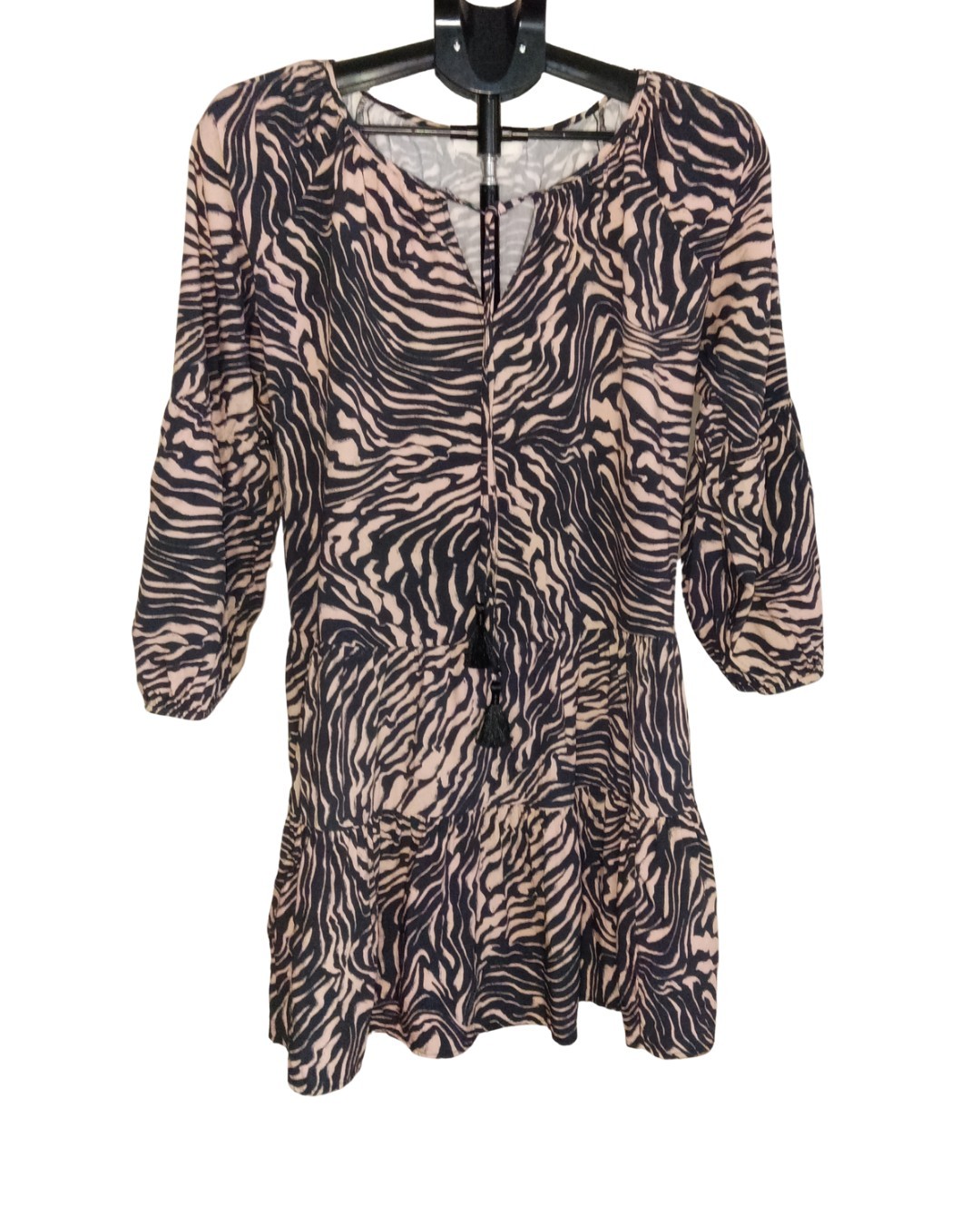 RiverAndSky ZebraPrint AnimalPrintDress BohoChic SizeLarge CaliforniaStyle