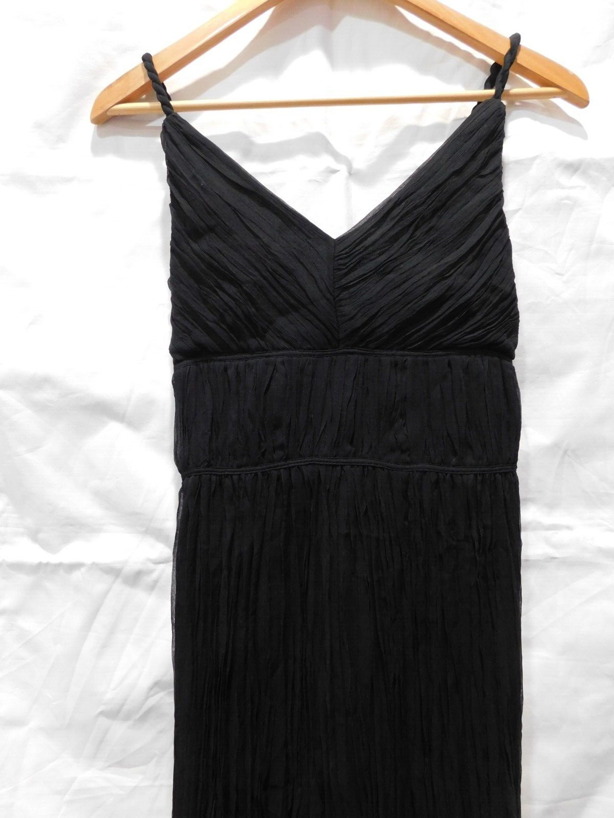 les petites collection 100% Silk Pleated Summer Dress size EU 36 small