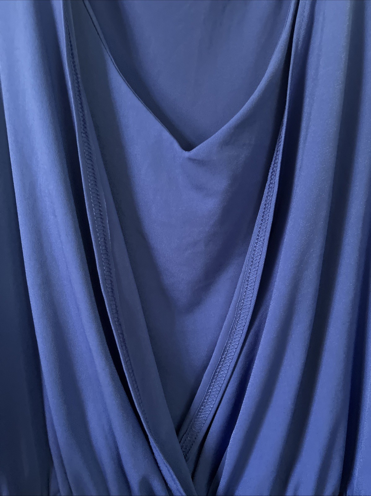Avenue Studio Women’s Career Sleeveless Dress Sz. 18-20 Blue/Black Knee Length