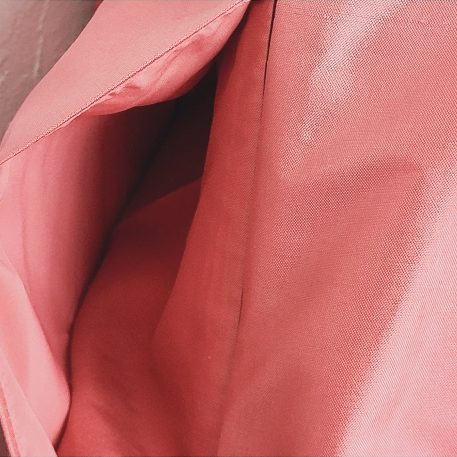 Ann Taylor Salmon 100% Silk Taffeta Strapless/Strap Fit & Flare Dress NWT Sz 12