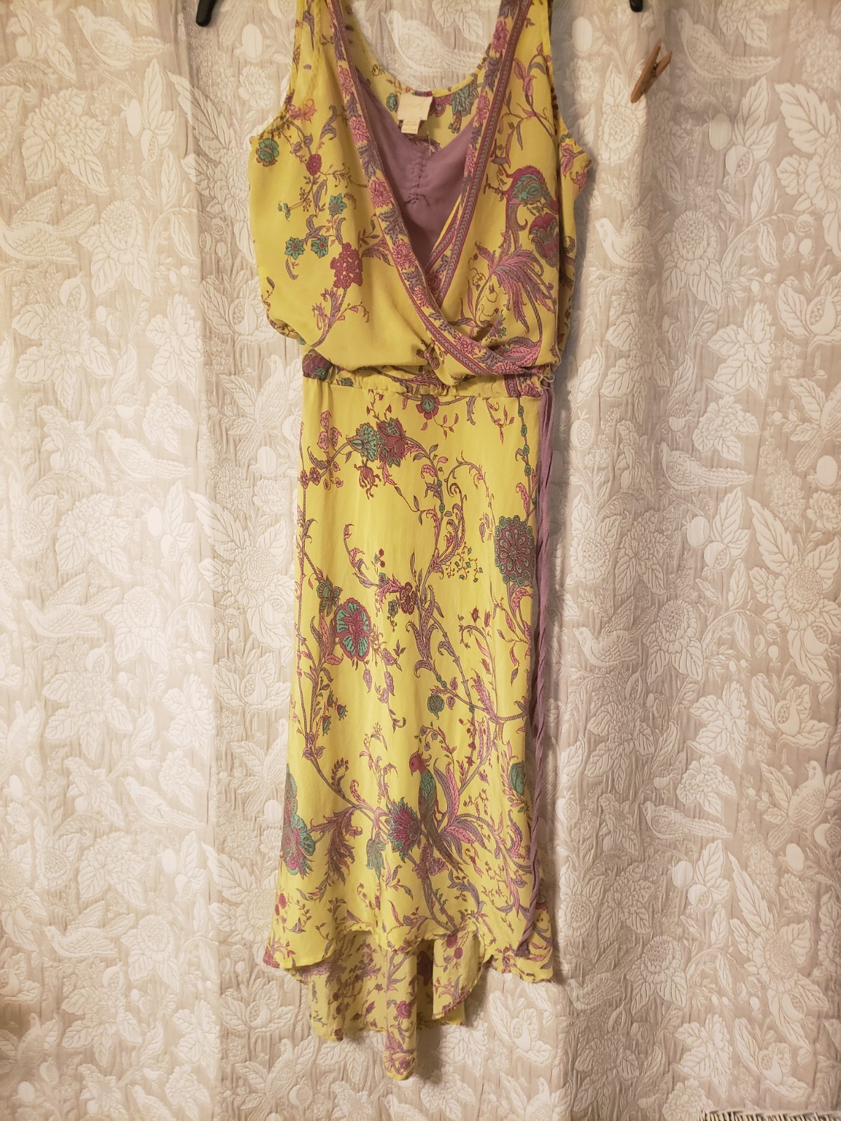 plenty by tracy reese dress size 4 100% silk