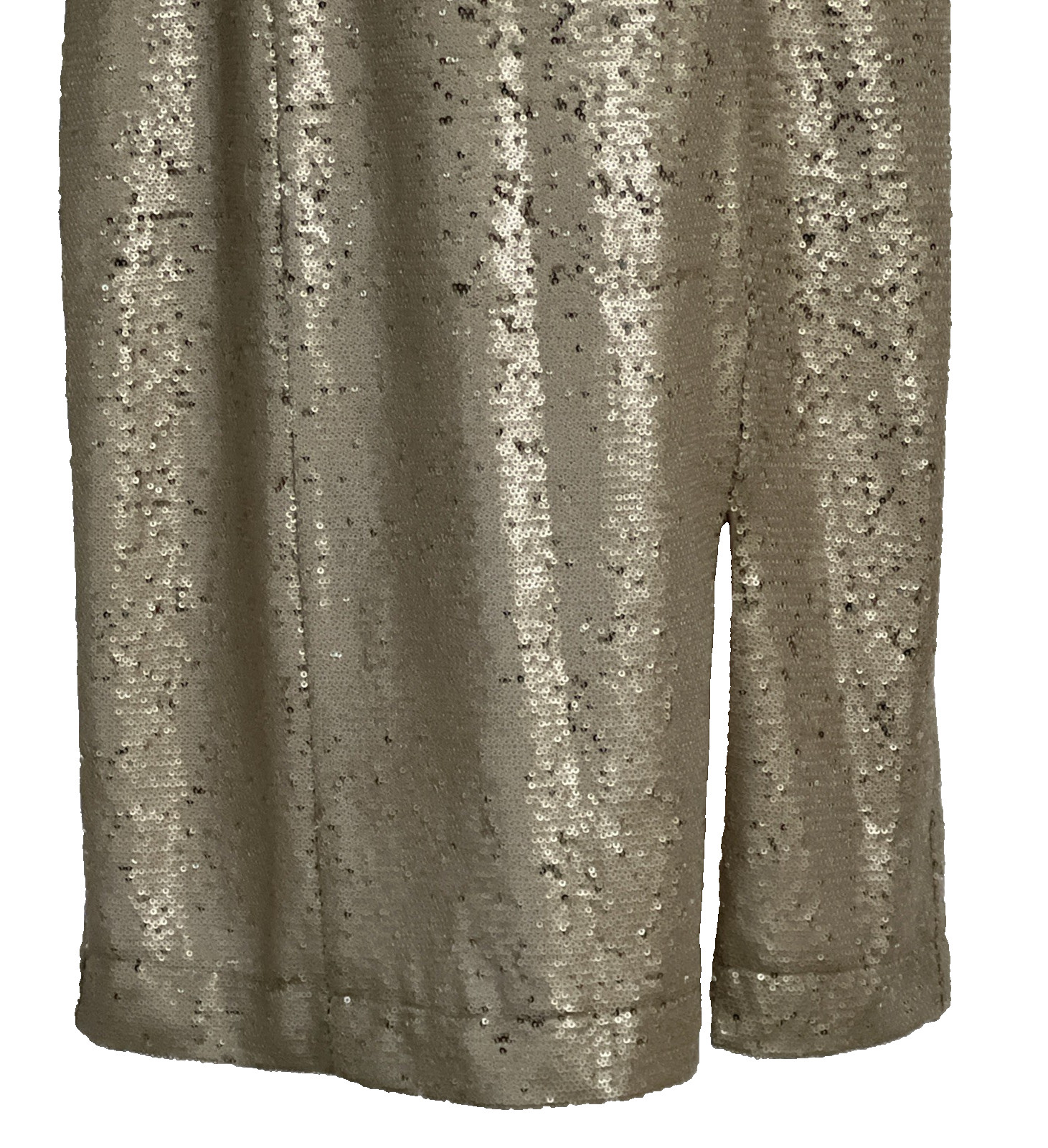Vintage Dorothy Perkins Sequin Dress Women’s Sz 10 Champagne Lux Classic Elegant