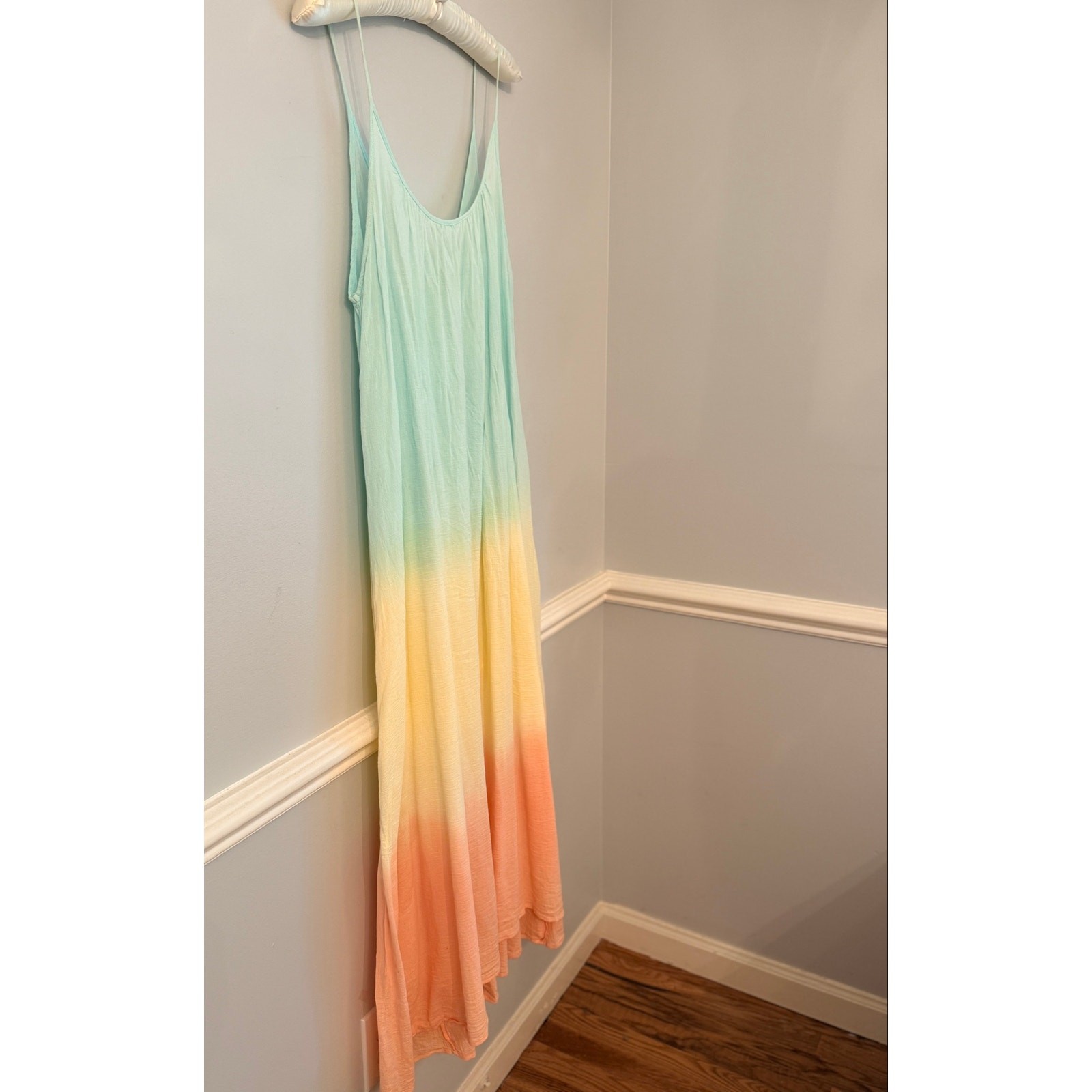 9seed Resort Ombre Cotton Maxi Dress One Size Made in California