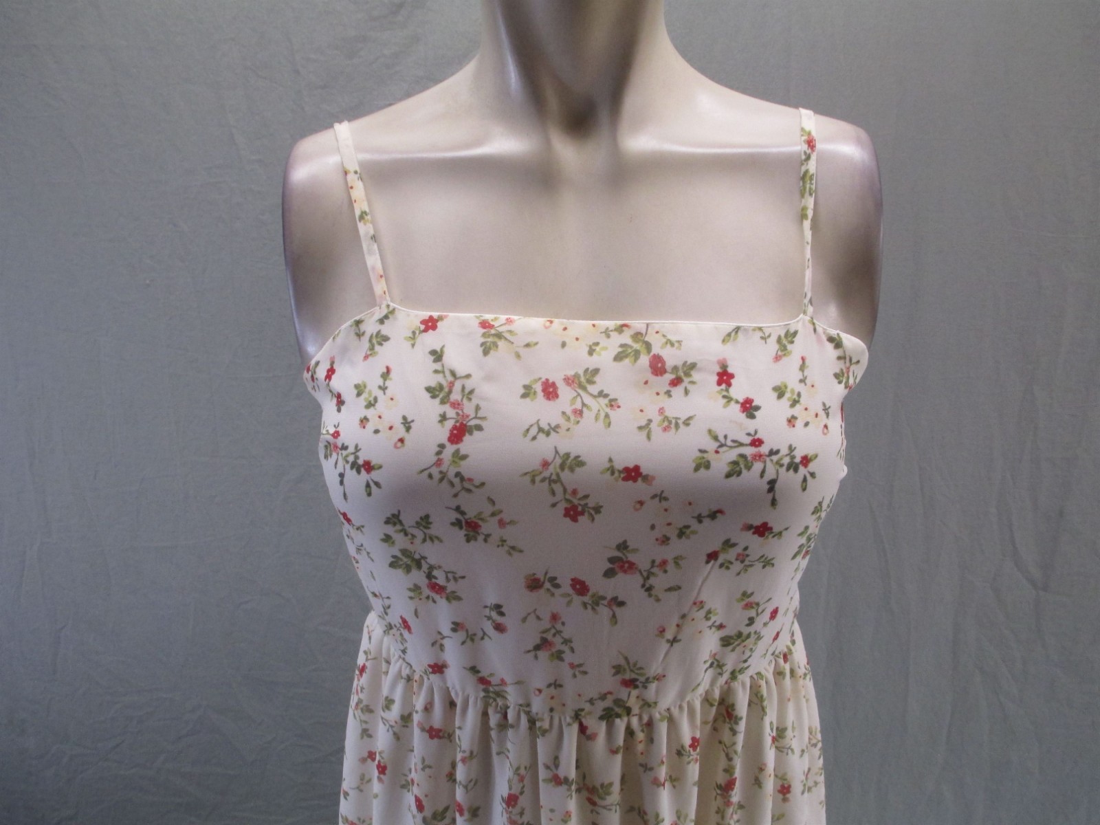 Justify Size S Womens Multicolor Floral Sleeveless Straps Beauty Sundress 278