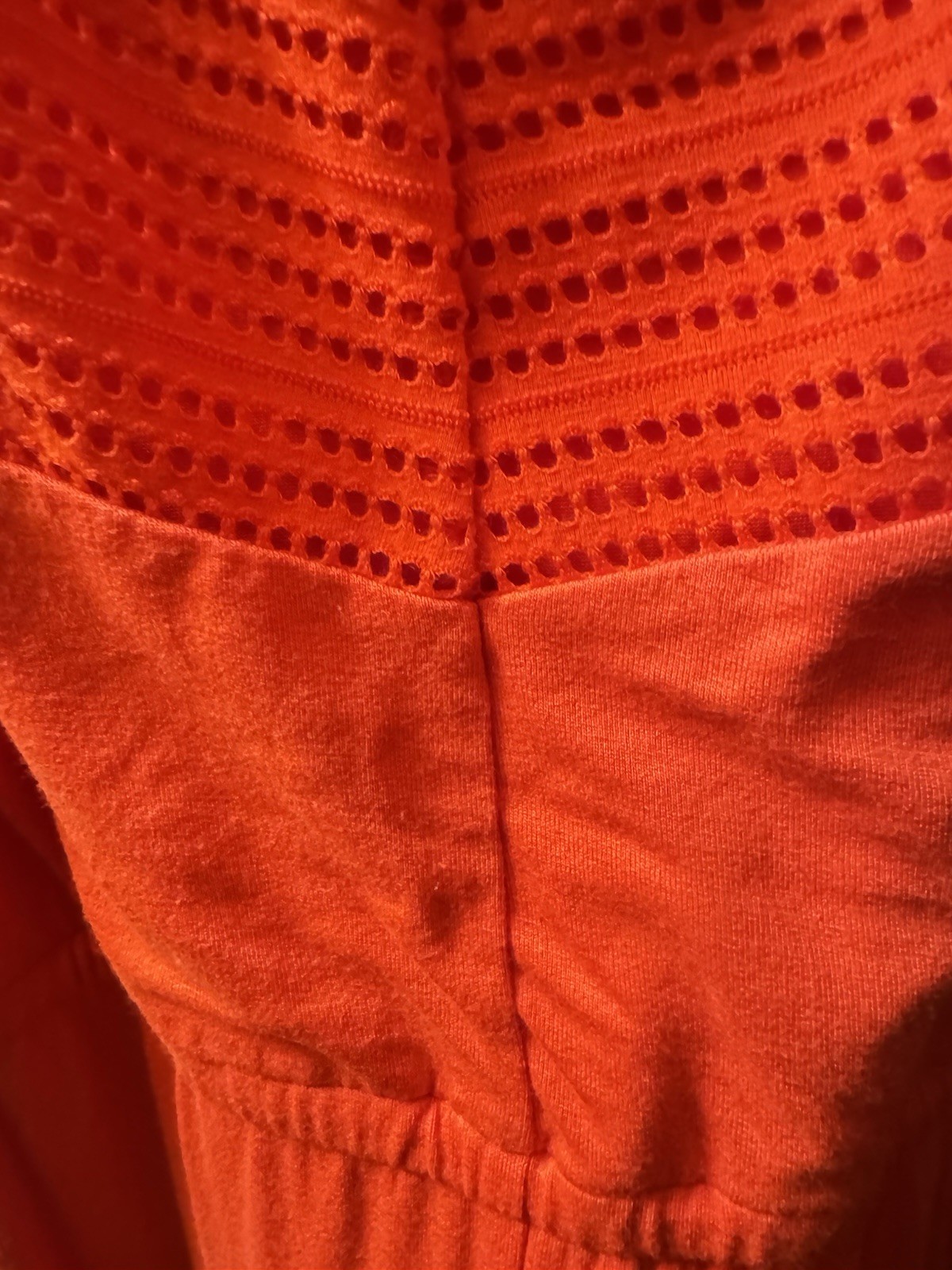 Elegant Orange Maxi Dress