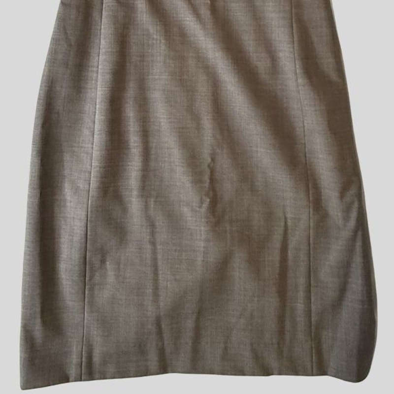 Banana Republic Gray Italian Wool Blend Pencil Dress – Size 6 – Career Chic