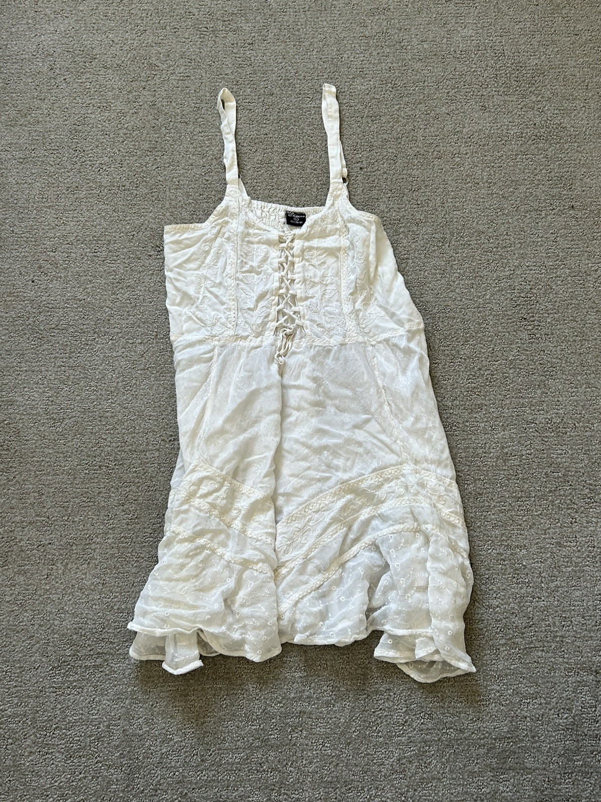 My Choice One Size Dress Smocked Tiered Fairy Whimsical Boho Festival Ethereal