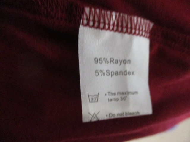 NWT HiMONE FAB! Summer Pocket Stretch Casual Sundress in Wine Red Size XL