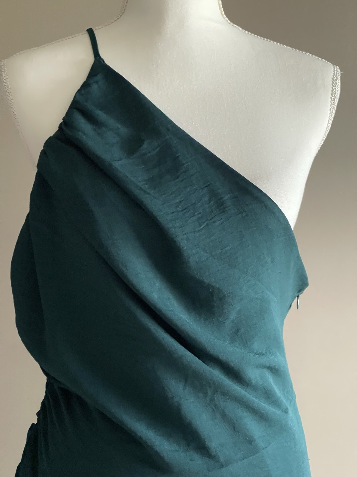 LUSH One – Shoulder Hunter Green Young Ladies Large Dress