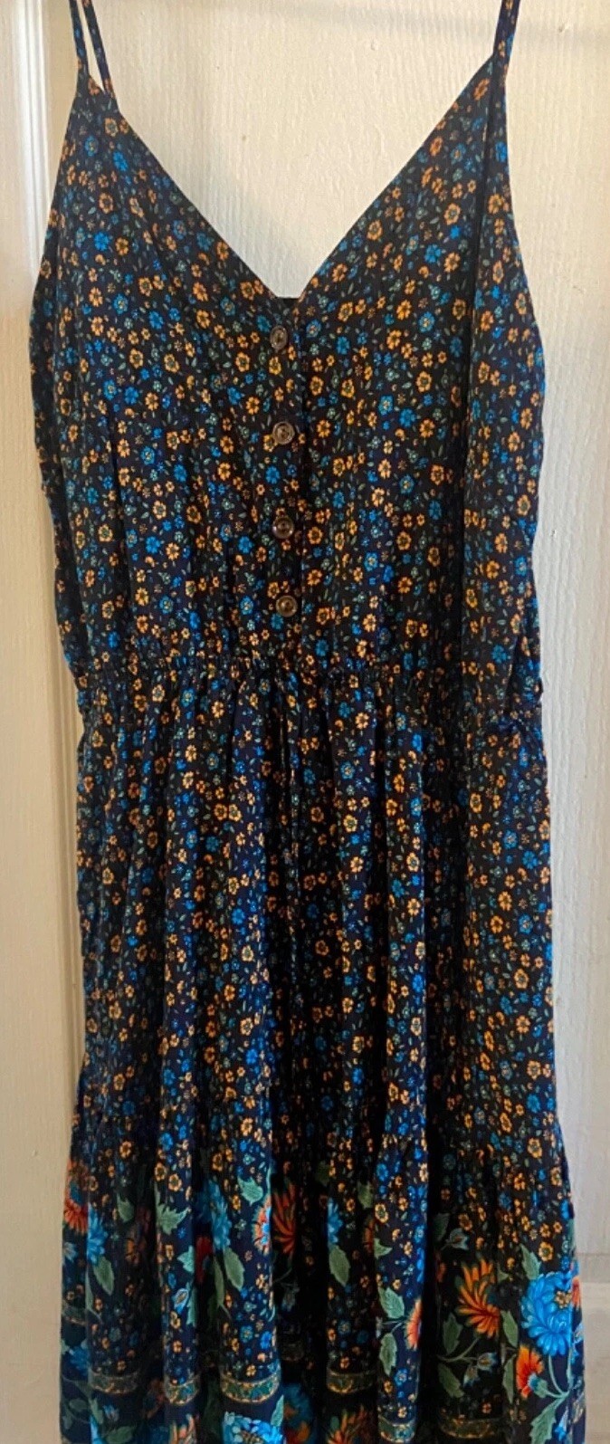 Cotton Lined Sundress Size M
