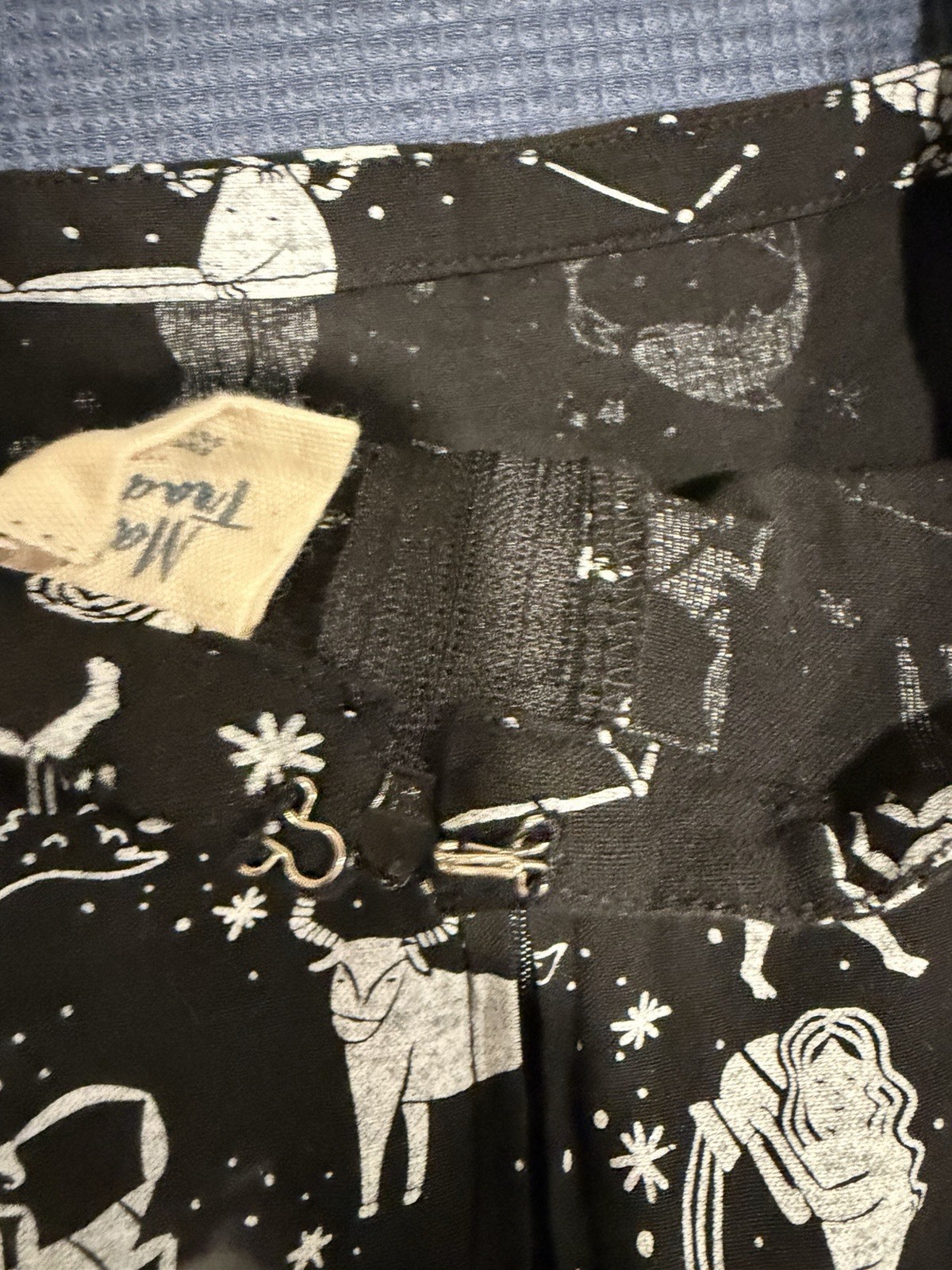 Horoscope Dress – Stars Celestial Moon Witch Black Zodiac XL Mata traders