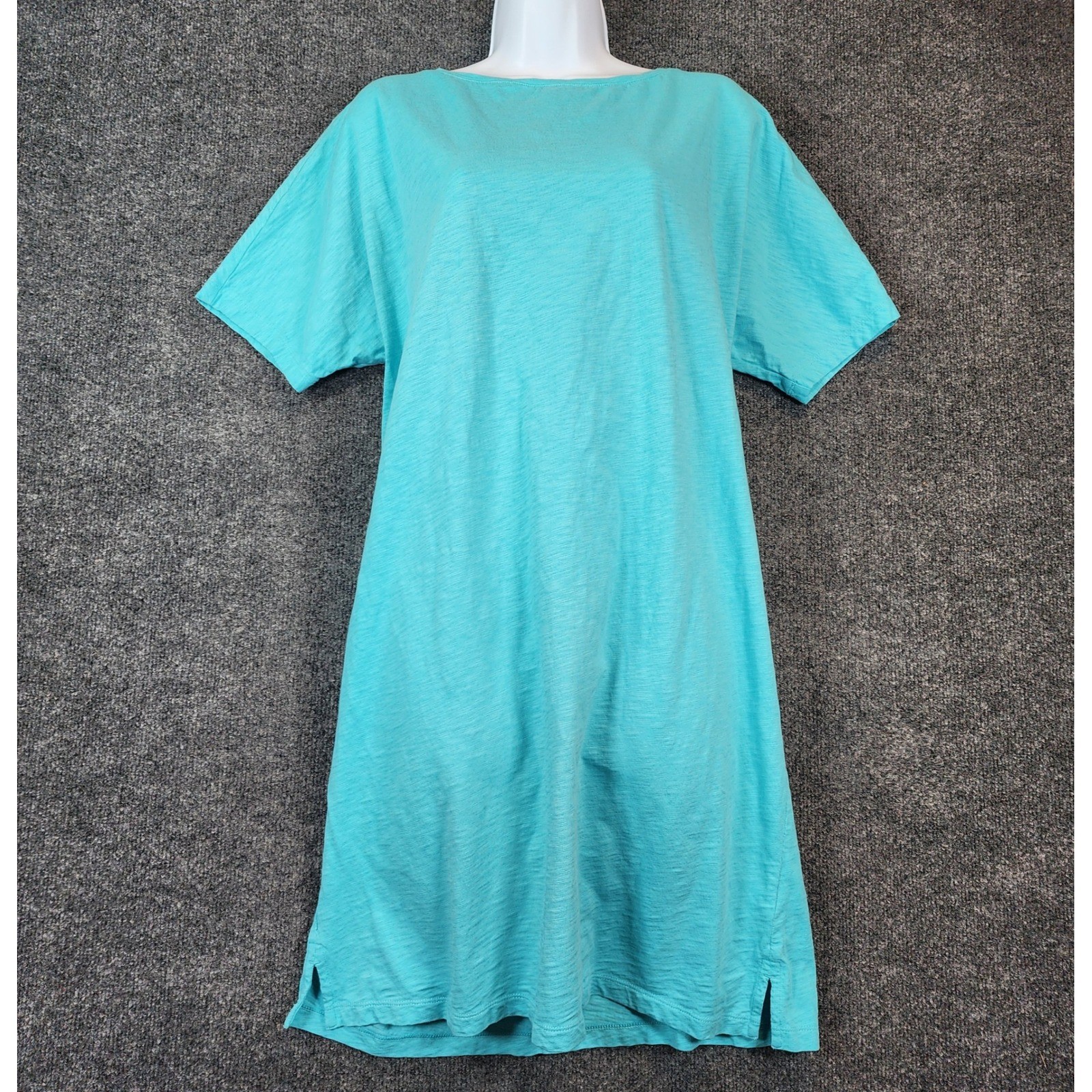 J.Jill Women Minimalist Coastal Resort Capsule Cotton Tunic T-Shirt Dress Size M