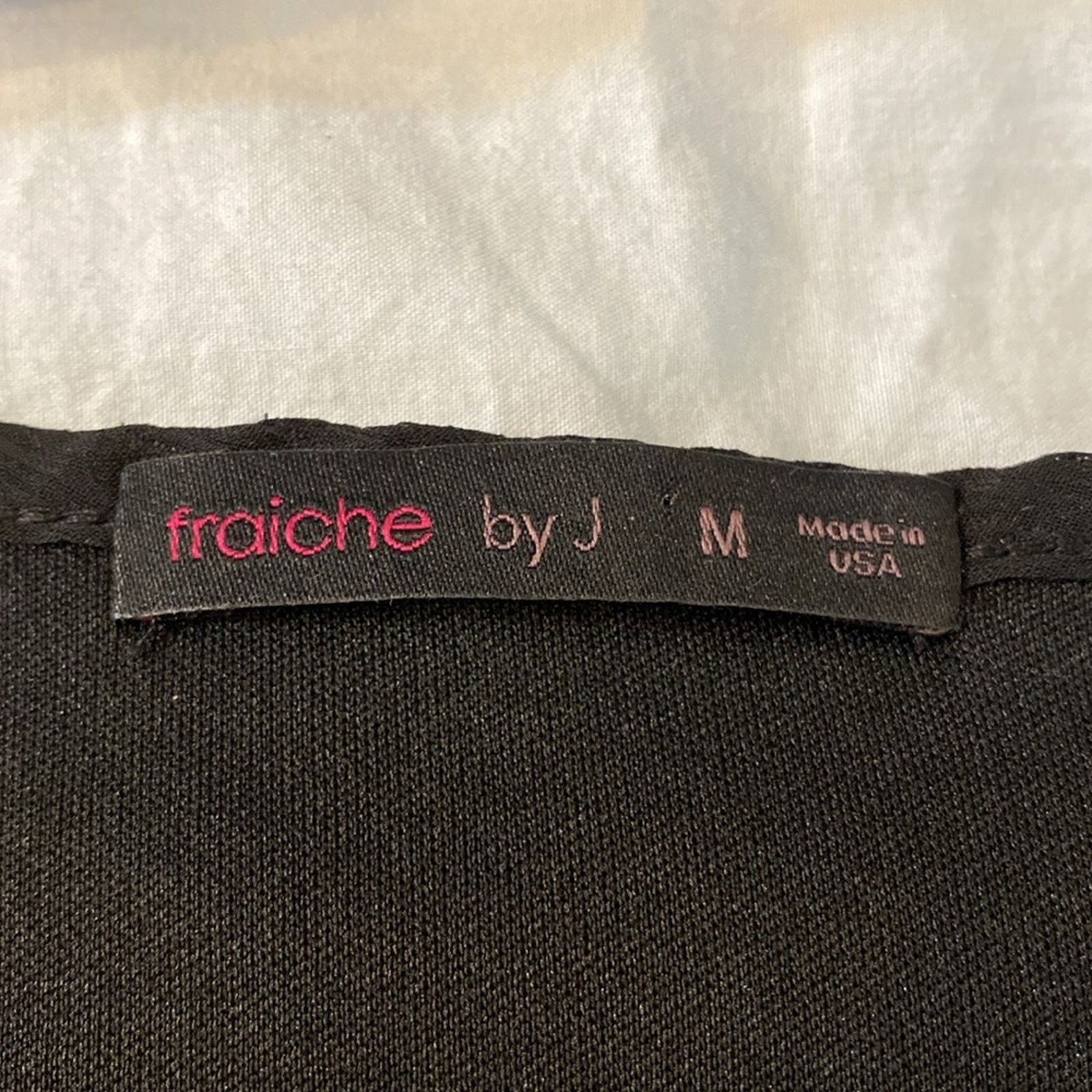 Fraiche by J Black Metallic Ruffle Dress Whimsigoth Fairy Chic Size Medium