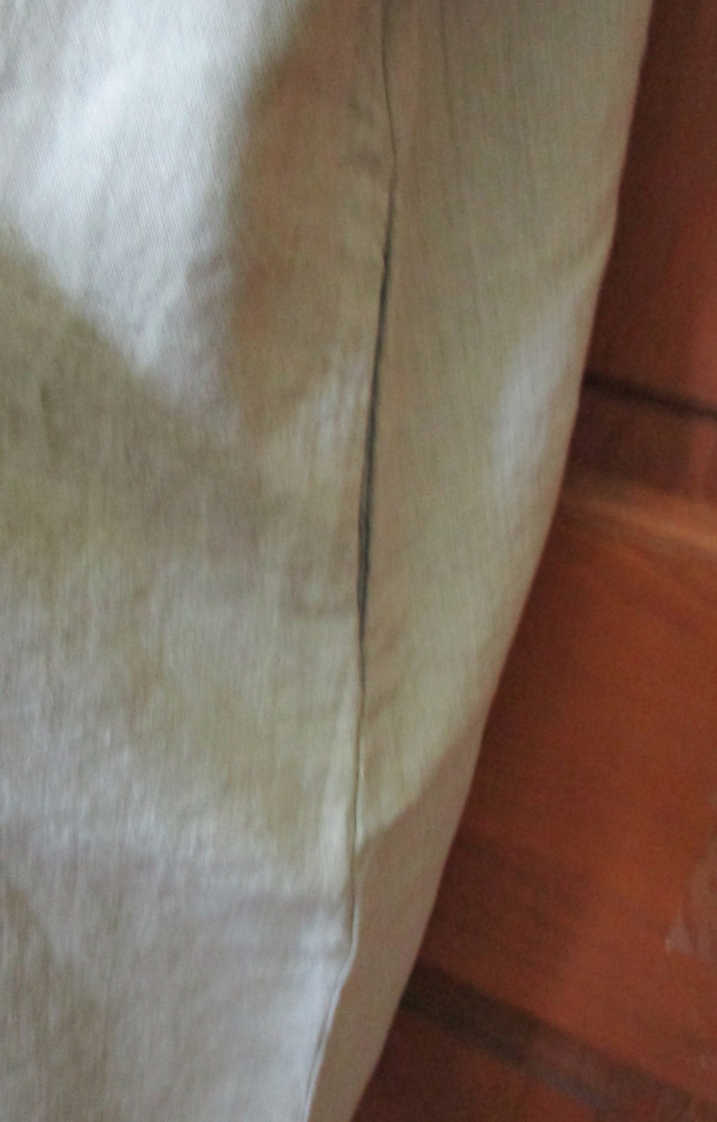 FLAX Designs Linen Centered Dress 1G NWT