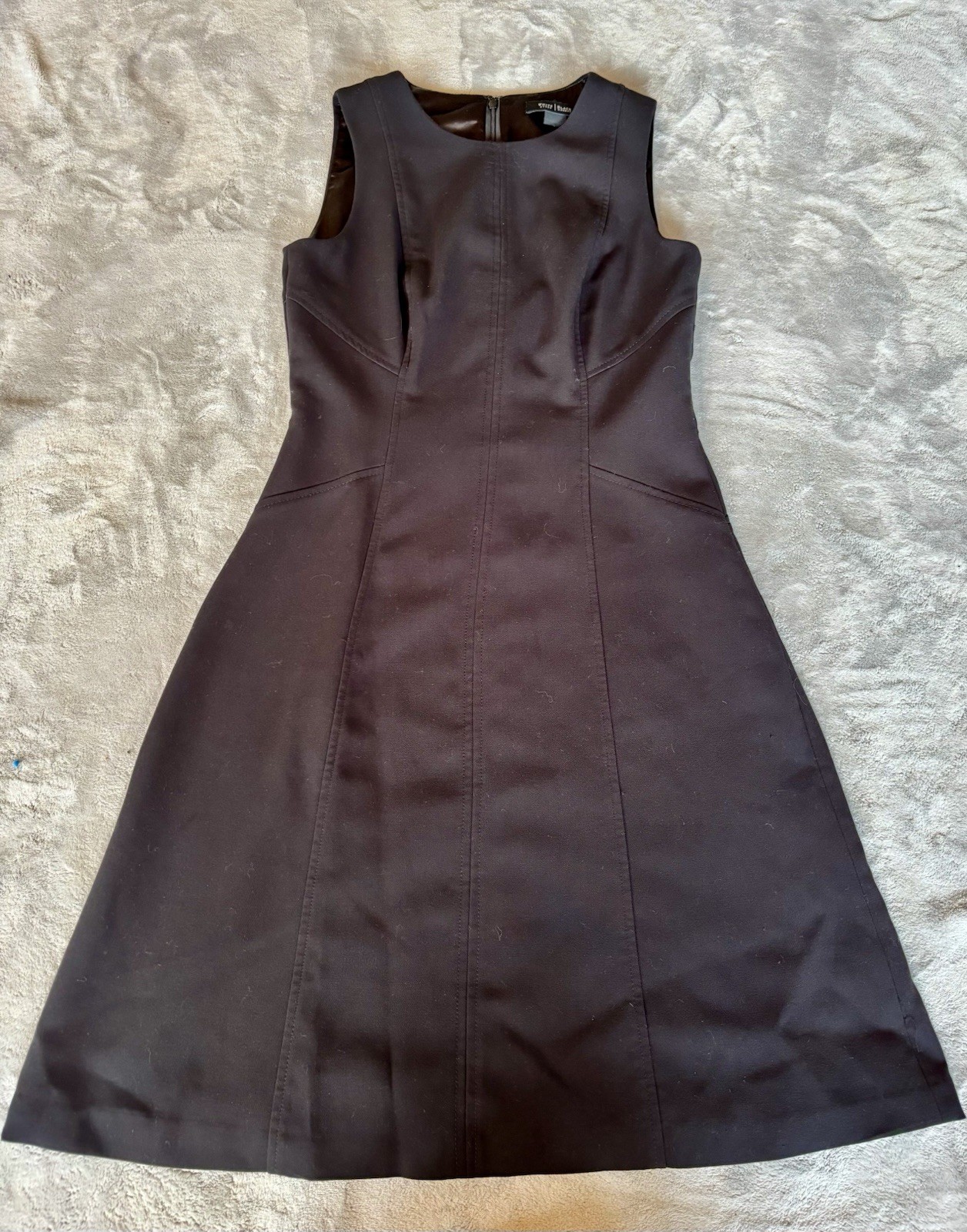 White House Black Market Black Fit & Flare Sheath Dress Women’s Size