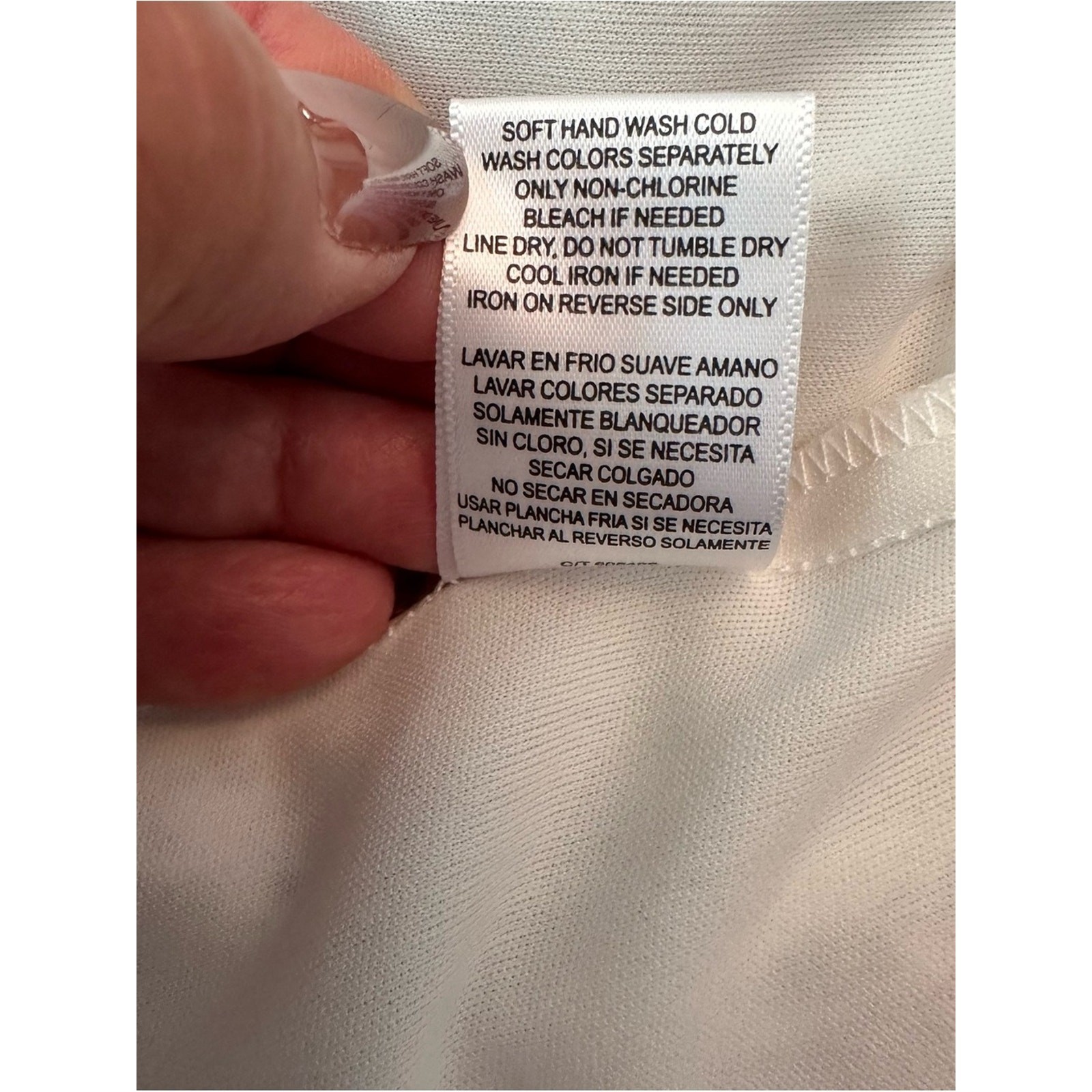 Danny & Nicole White and Blue Floral Midi Dress, size 16