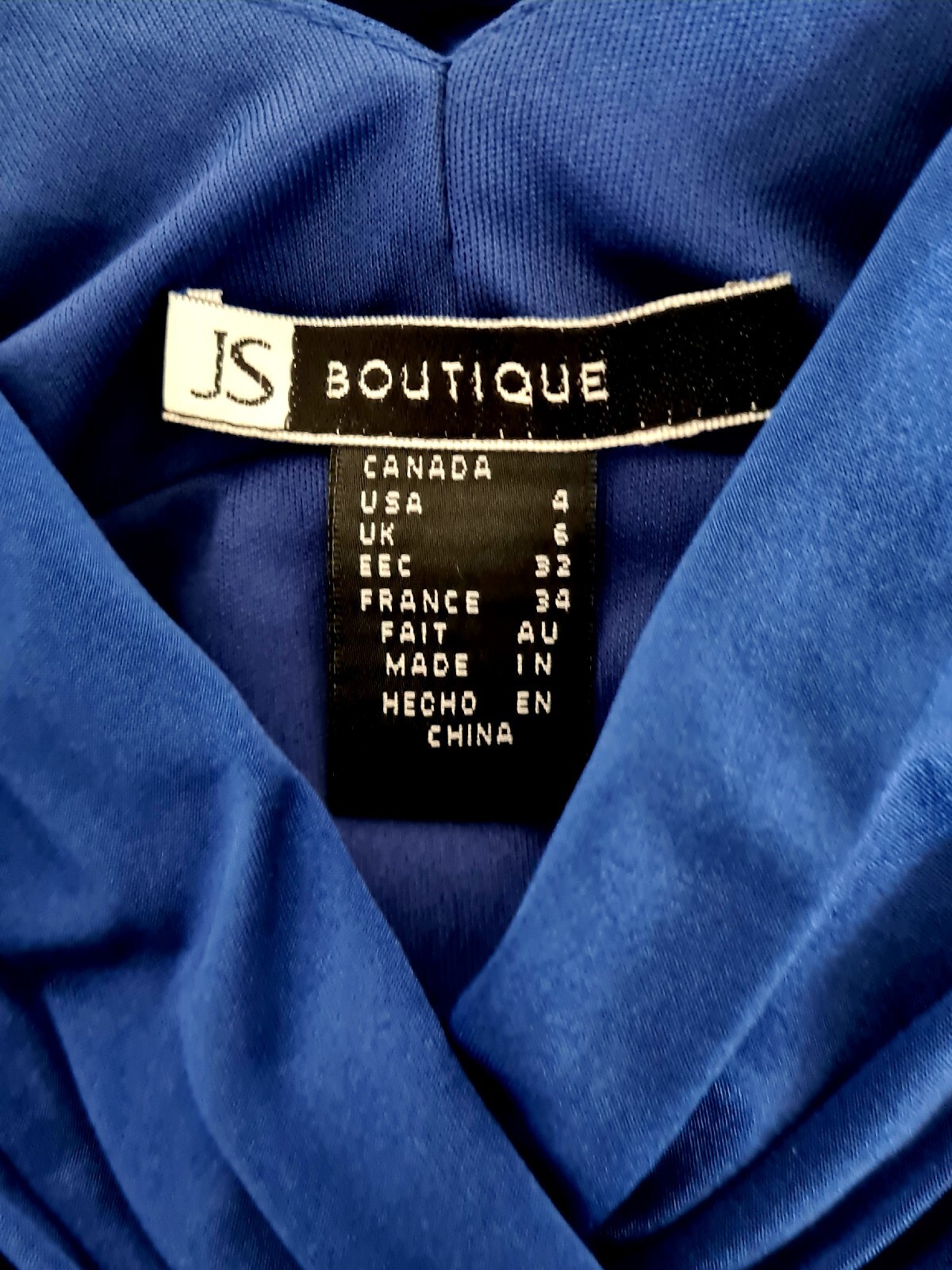 JS BOUTIQUE Blue Dress