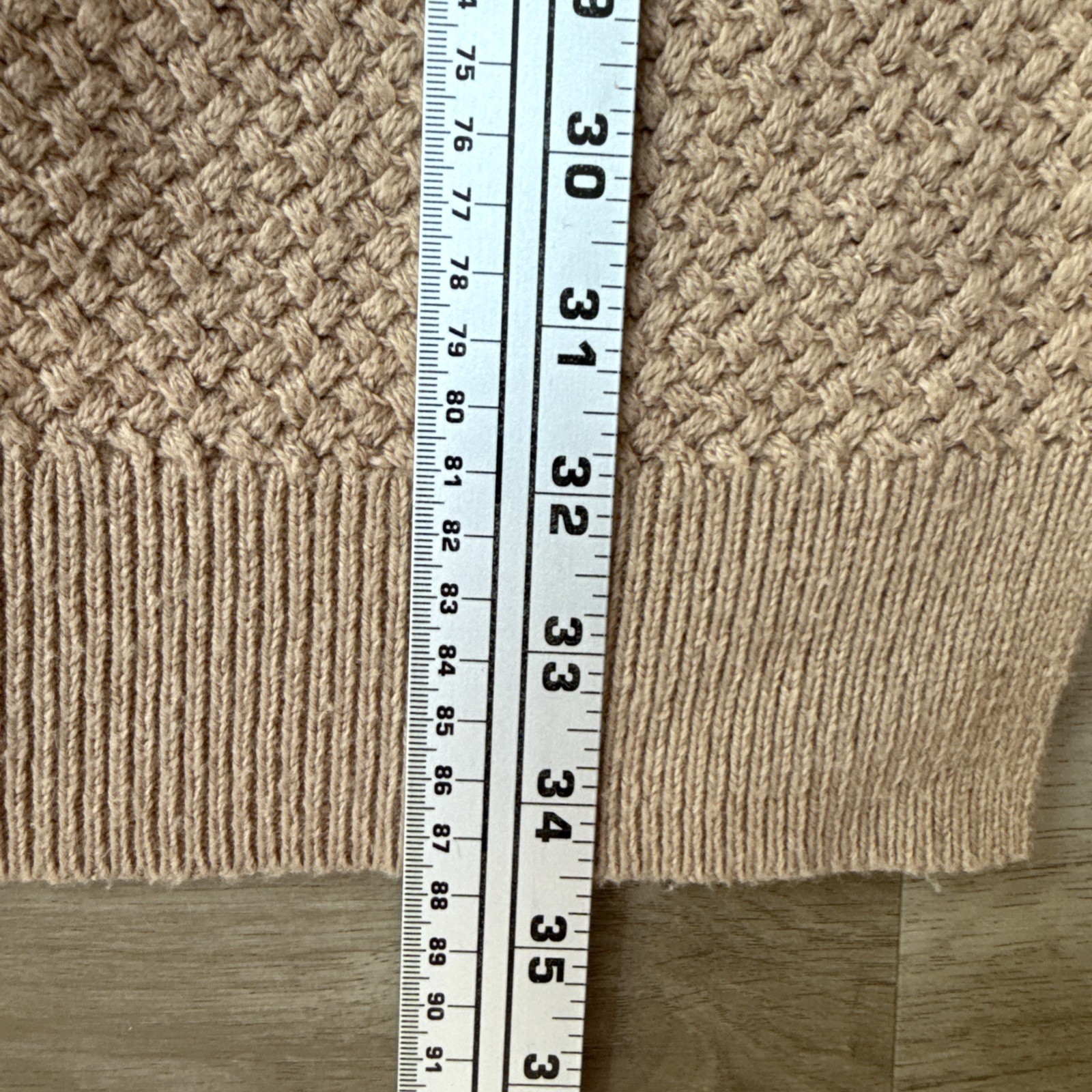 Ann Taylor LOFT Sweater Dress Petite Small Tan Camel Hair Blend