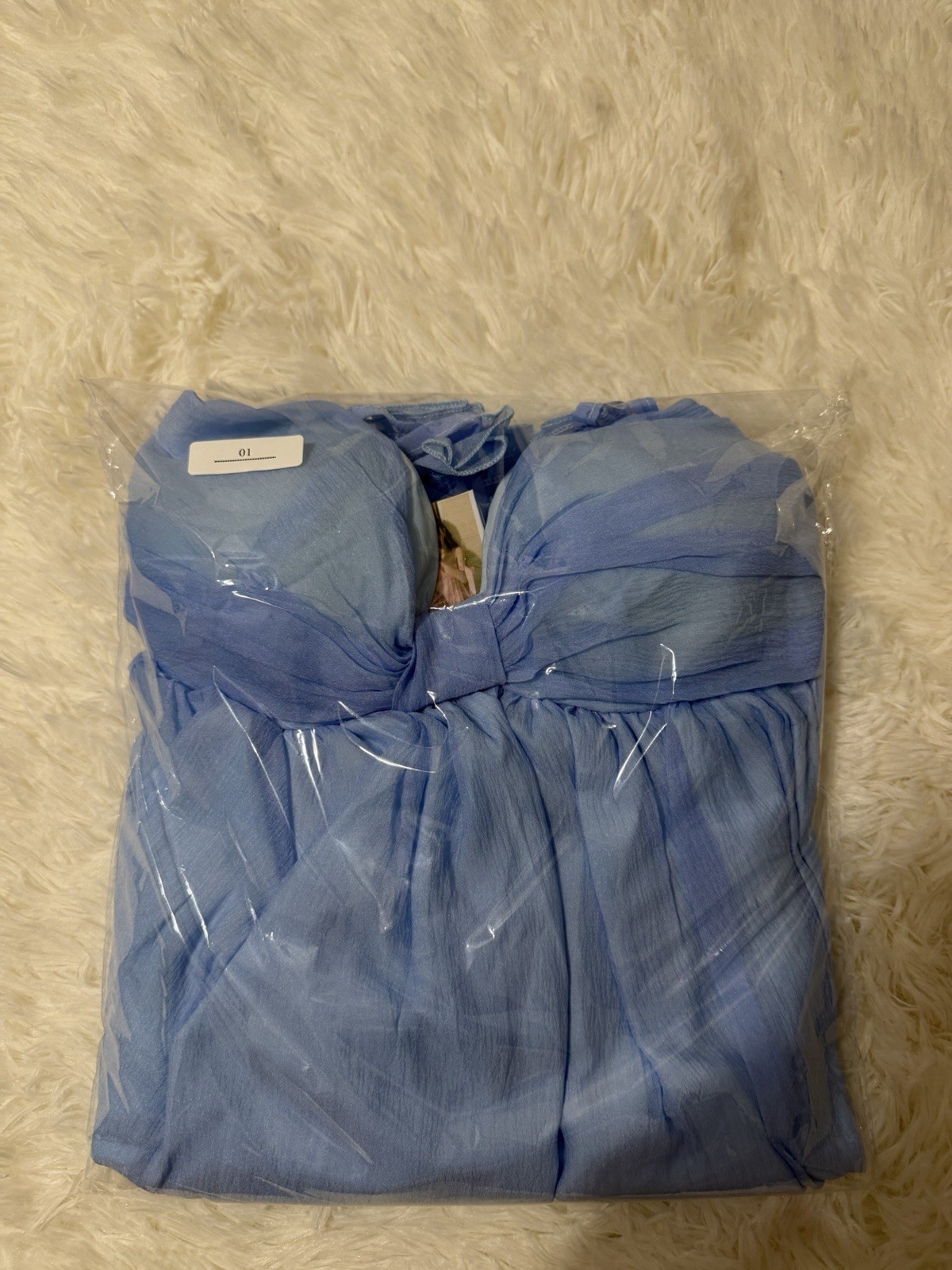 Women’s Blue Solid Sweetheart Strappy Sleeveless Ruffle Tiered Sundress
