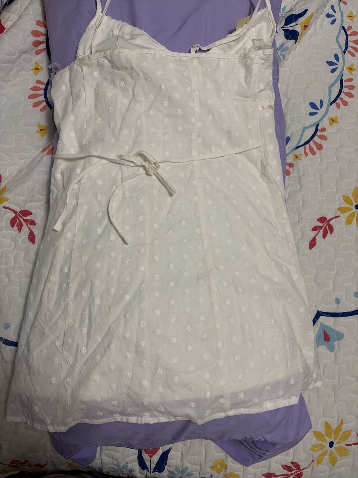 No Bounderies Women’s Triangle A-Mini Dress Size M 8-10 Winter White
