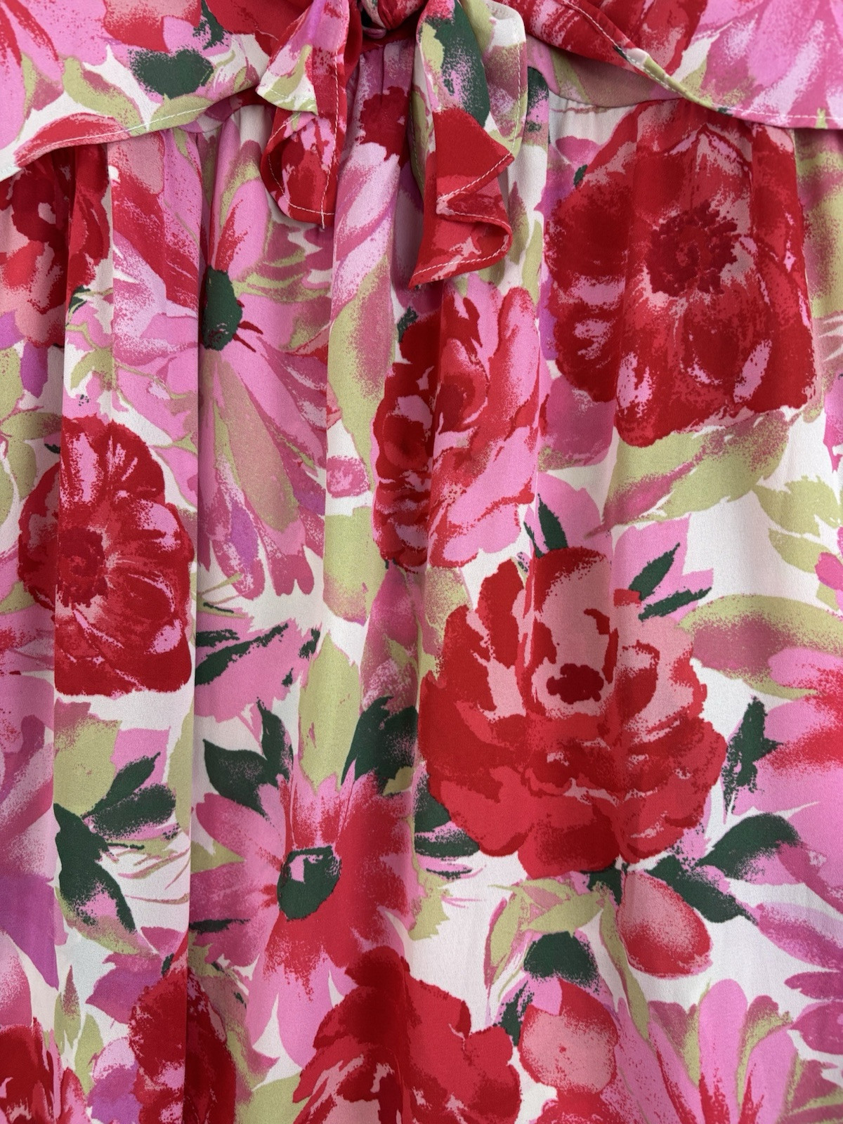 Ophelia Roe Adjustable Strapped Summer Floral Maxi Dress NWT Size L