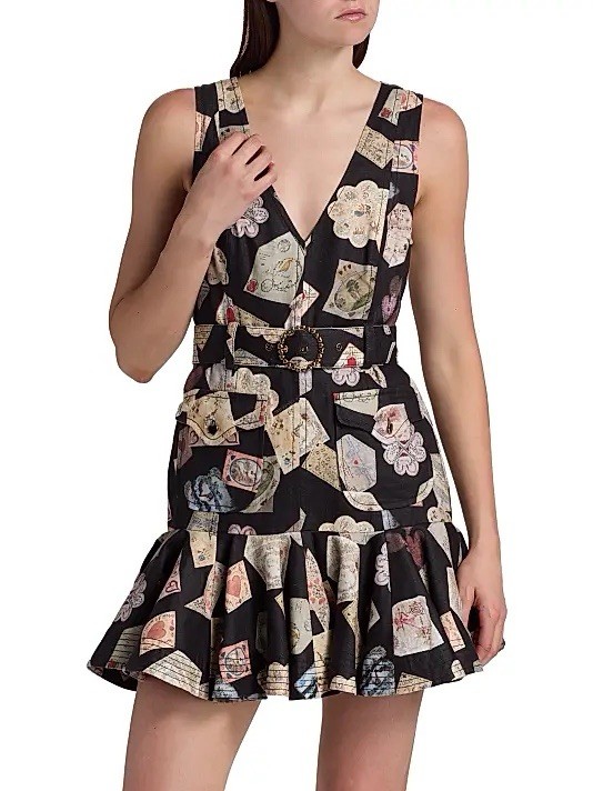 Zimmermann DREAM FLIP MINI DRESS $895 Size 1