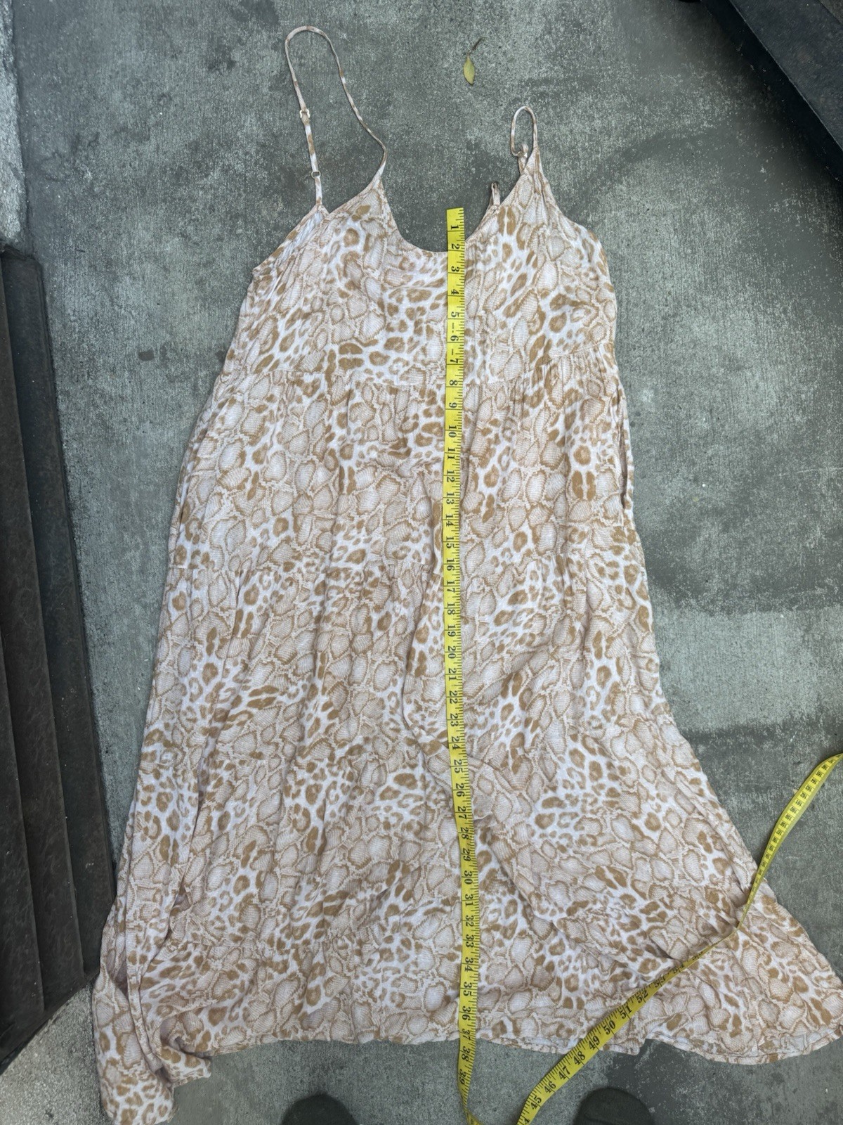Leopard Tier Dress