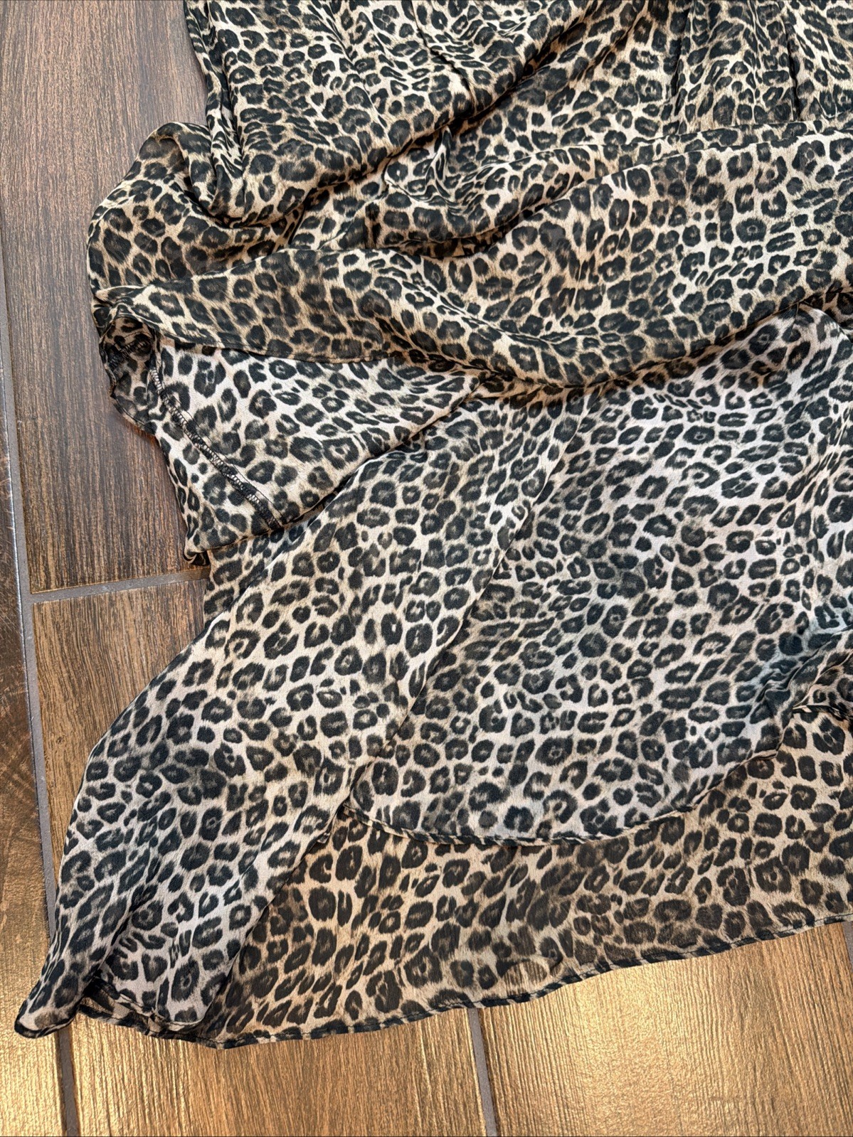 The Kooples Women’s Classic leopard Print Designer Maxi Dress Size 1 Us size S