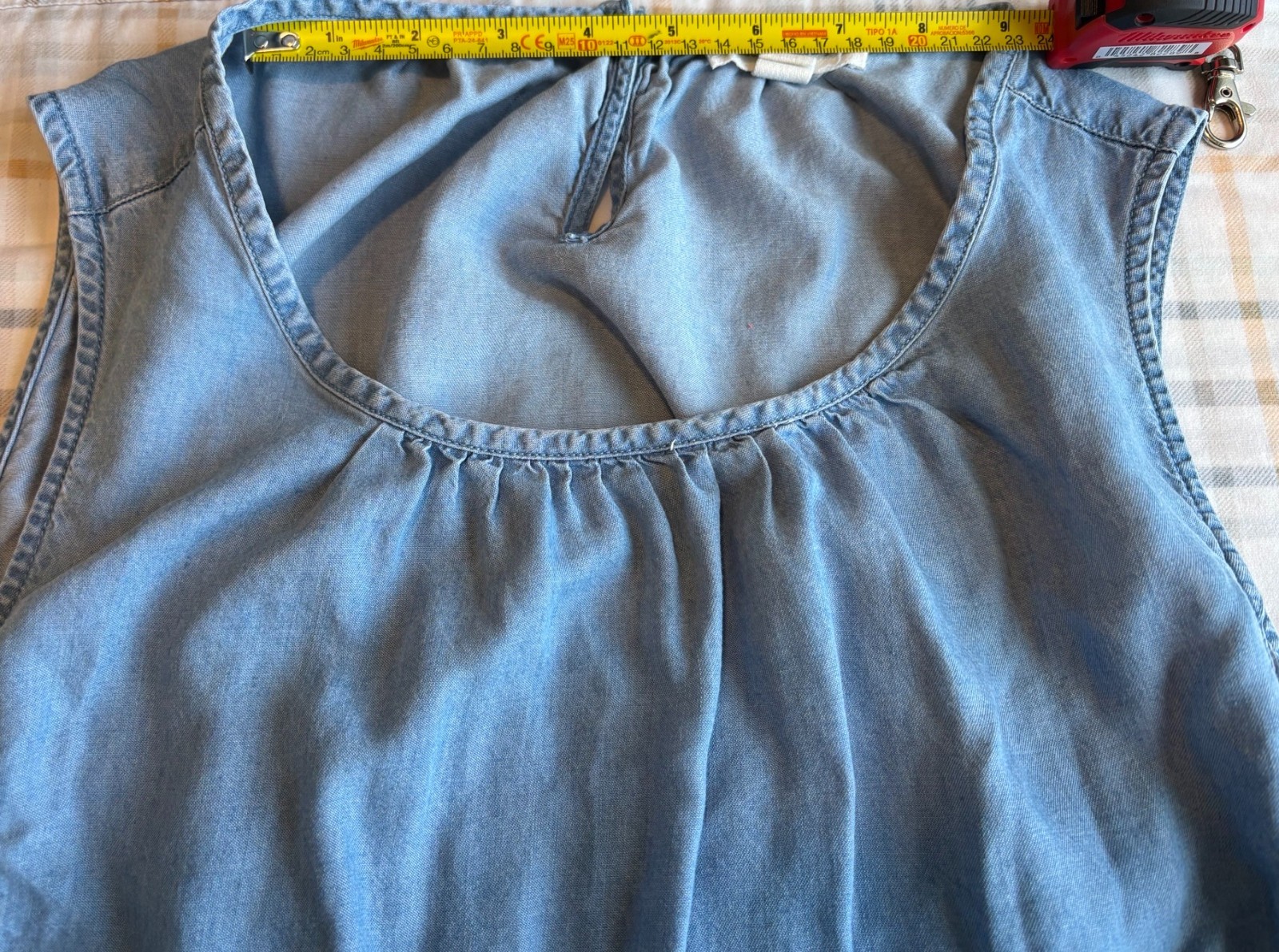 Beach Lunch Lounge Collecttion Blue Dress Size XL