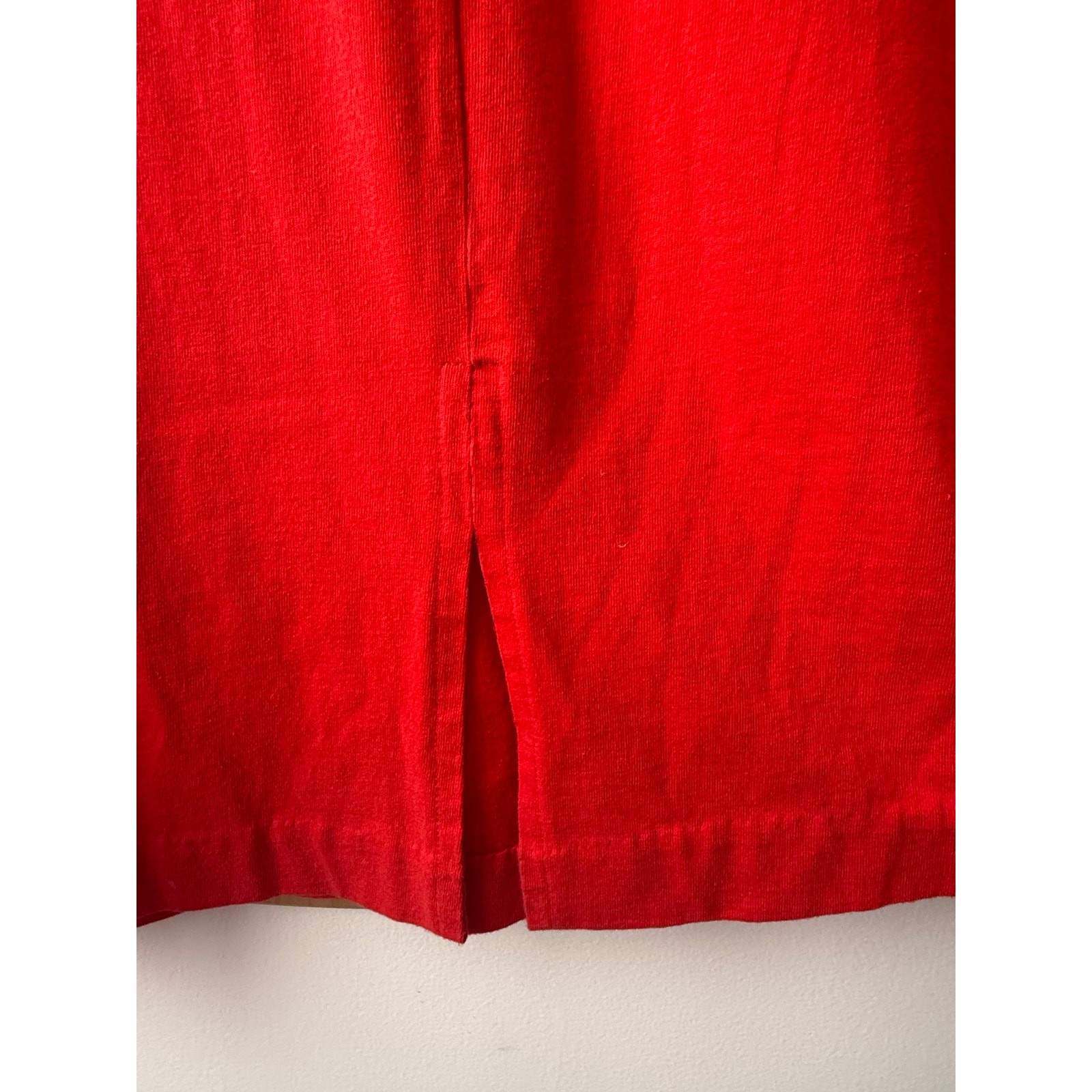 Vintage 90s Red Beaded Butterfly Maxi Dress Beach Coverup Coastal Grandma Top XL