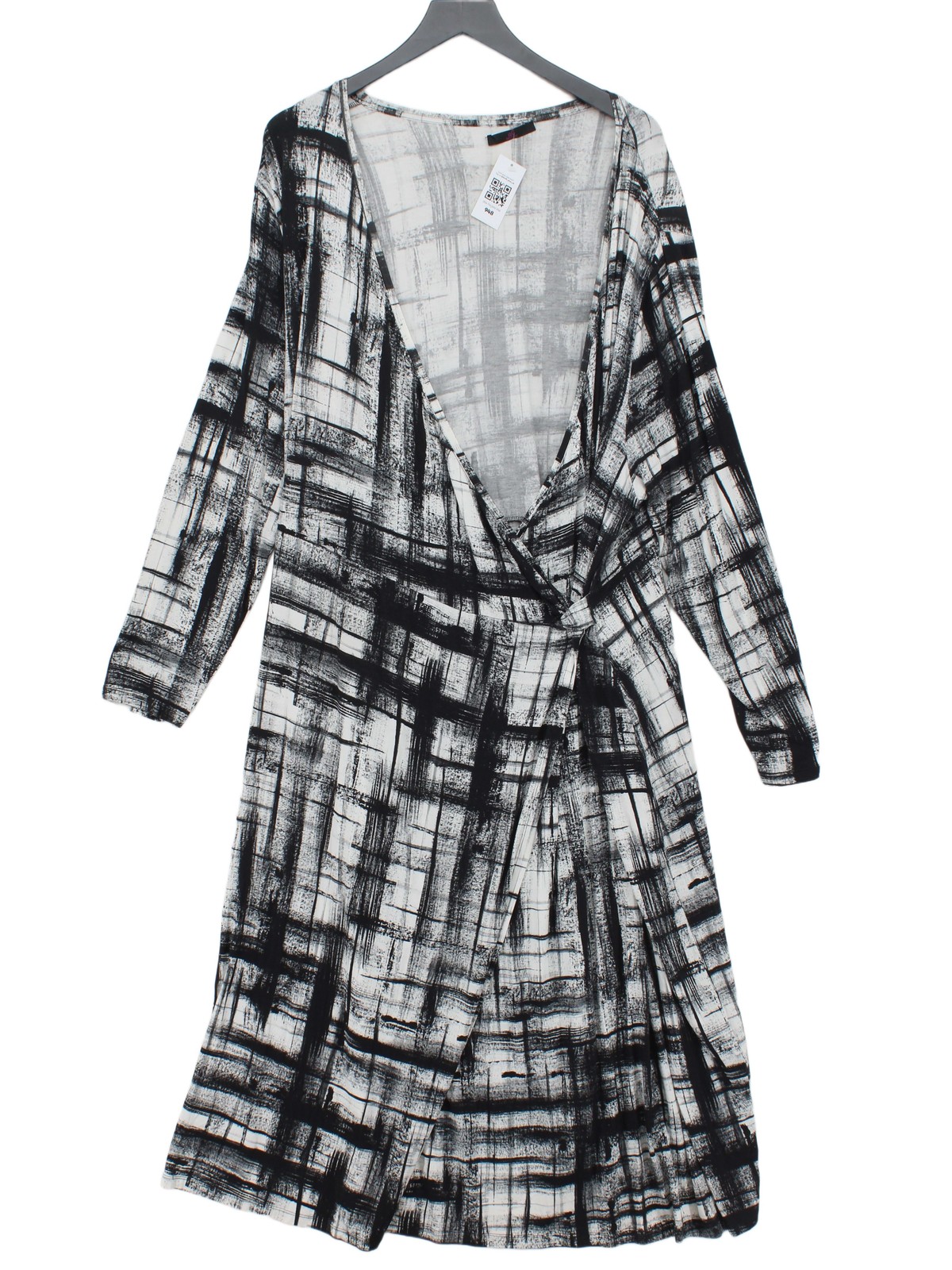 emilia lay A-Line Maxi Dress UK26 in Black