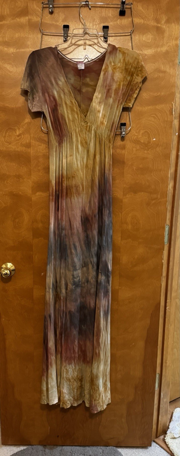 ❄️New Love TanJane Tie Dye Goddess Maxi Dress Dress XS🌨☃