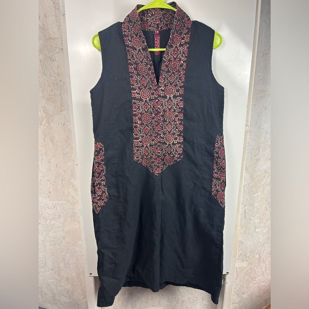 Nagada Egypt sleeveless shift dress