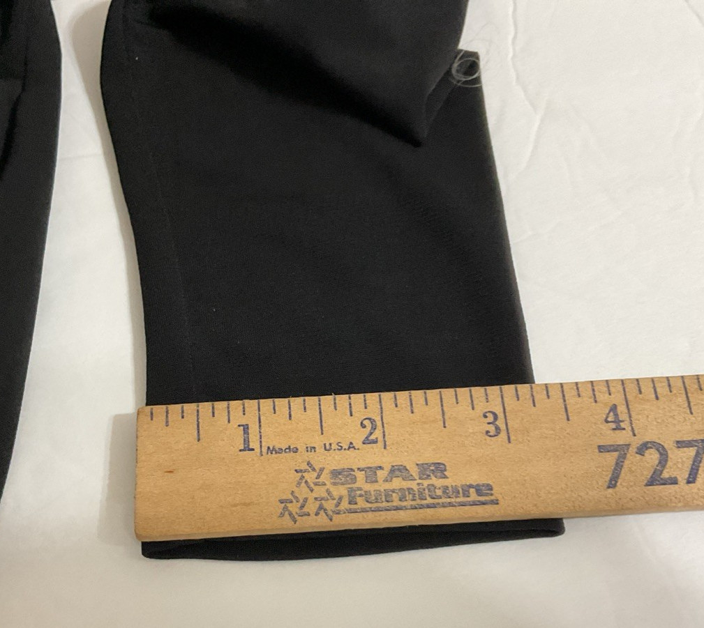Forever 21 Black Knot Front Long Sleeve Bodycon Mini Dress Womens Size S