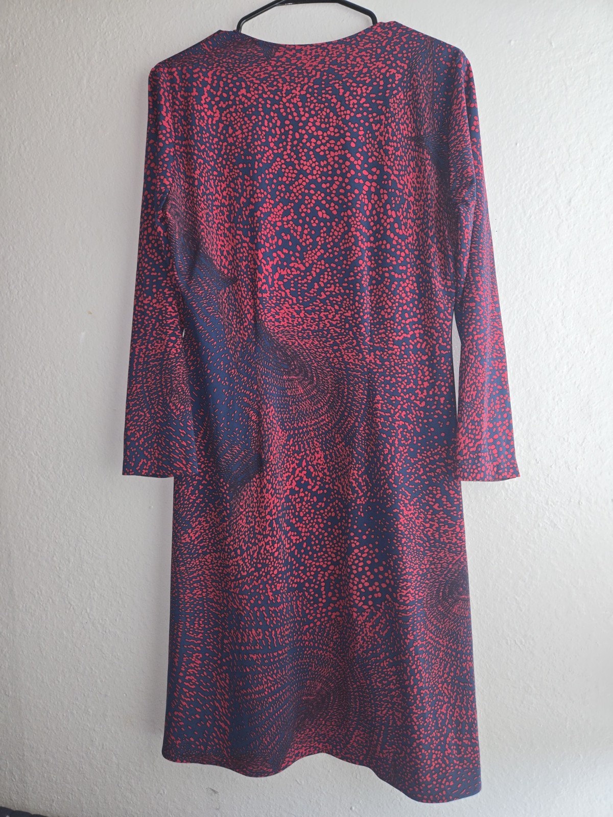 BCBGMAXAZRIA Crossed Dress Adele Talla L Long Casual Sleeve Excellent condition