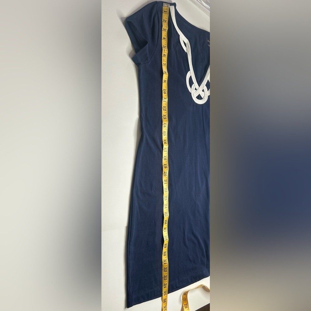 NWT Lilly Pulitzer Brewster Dress True Navy Sz M Nautical Resortwear Cruise